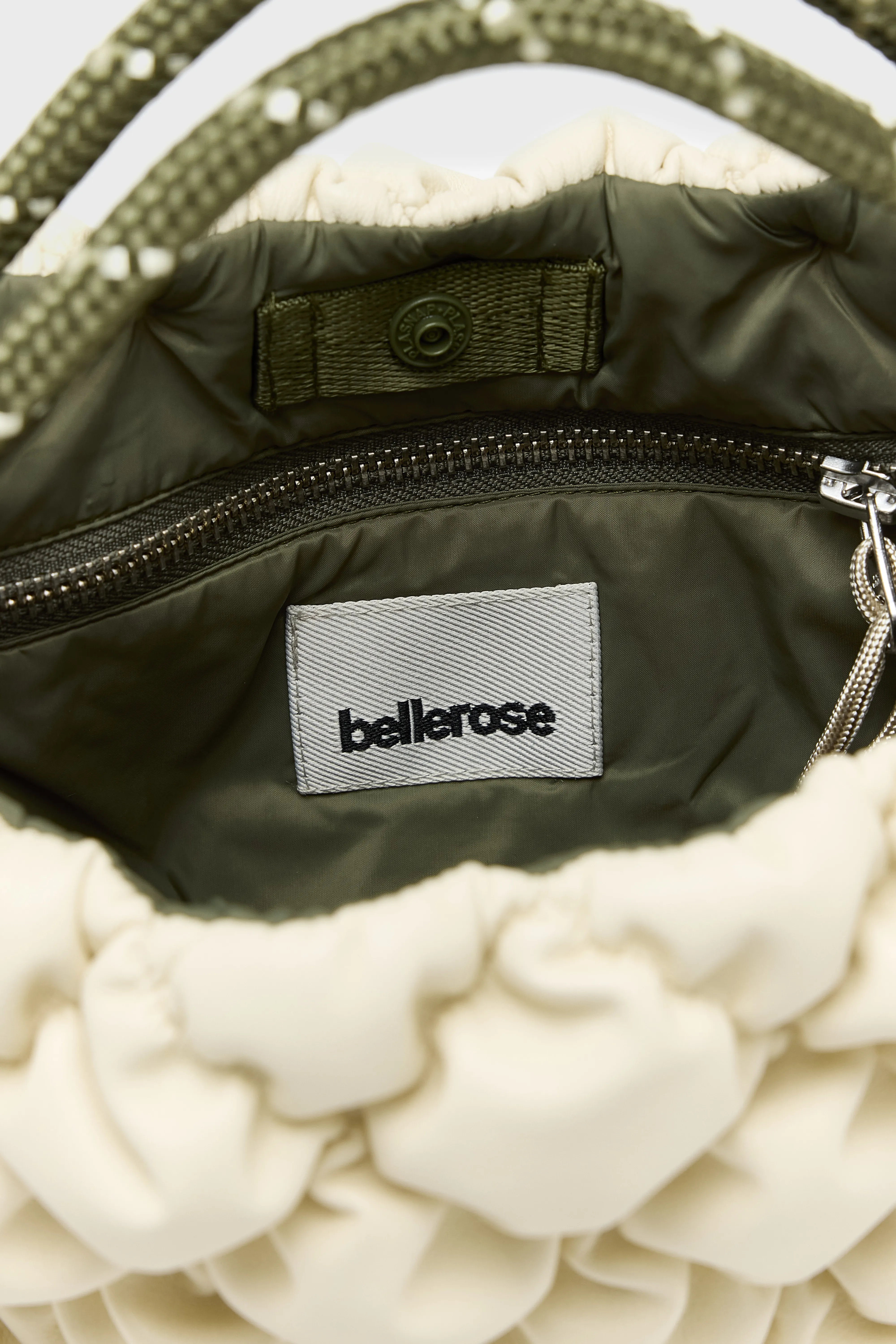 Bellerose Helcro padded shoulder bag (261 / W / CREAM)