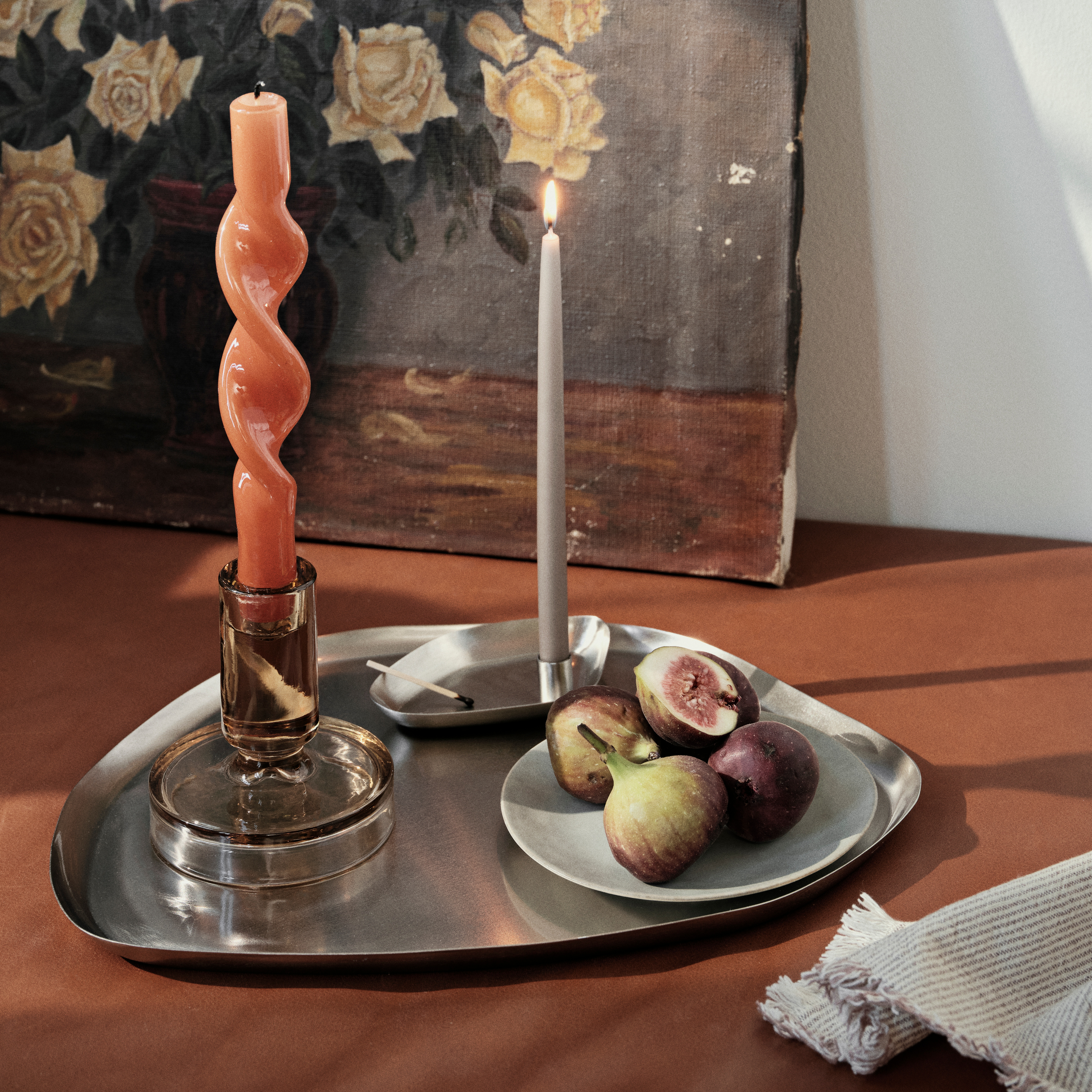 Broste Copenhagen Mie Dienblad M - Zilver