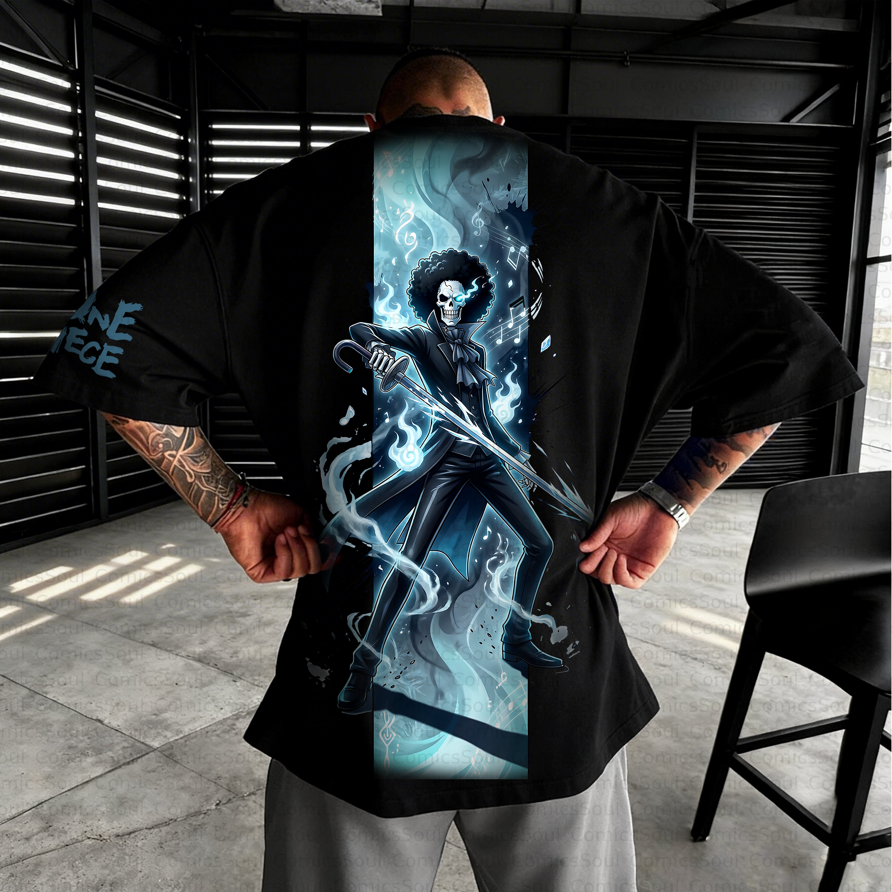Unisex Anime Inspired Vintage T-Shirt