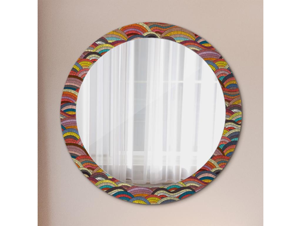 Espejo decorativo redondo - Adorno - 80 cm