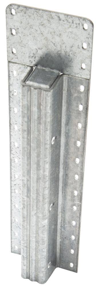 Lifetime Steel Post - 7' Galvanized Post with Clear Powdercoat Finish(7')