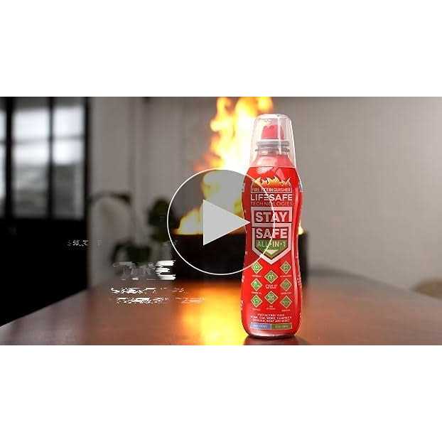 LifeSafe Technologies StaySafe All-in-1 Fire Extinguisher - Image 5 LifeSafe Technologies StaySafe All-in-1 Fire Extinguisher - Image 5