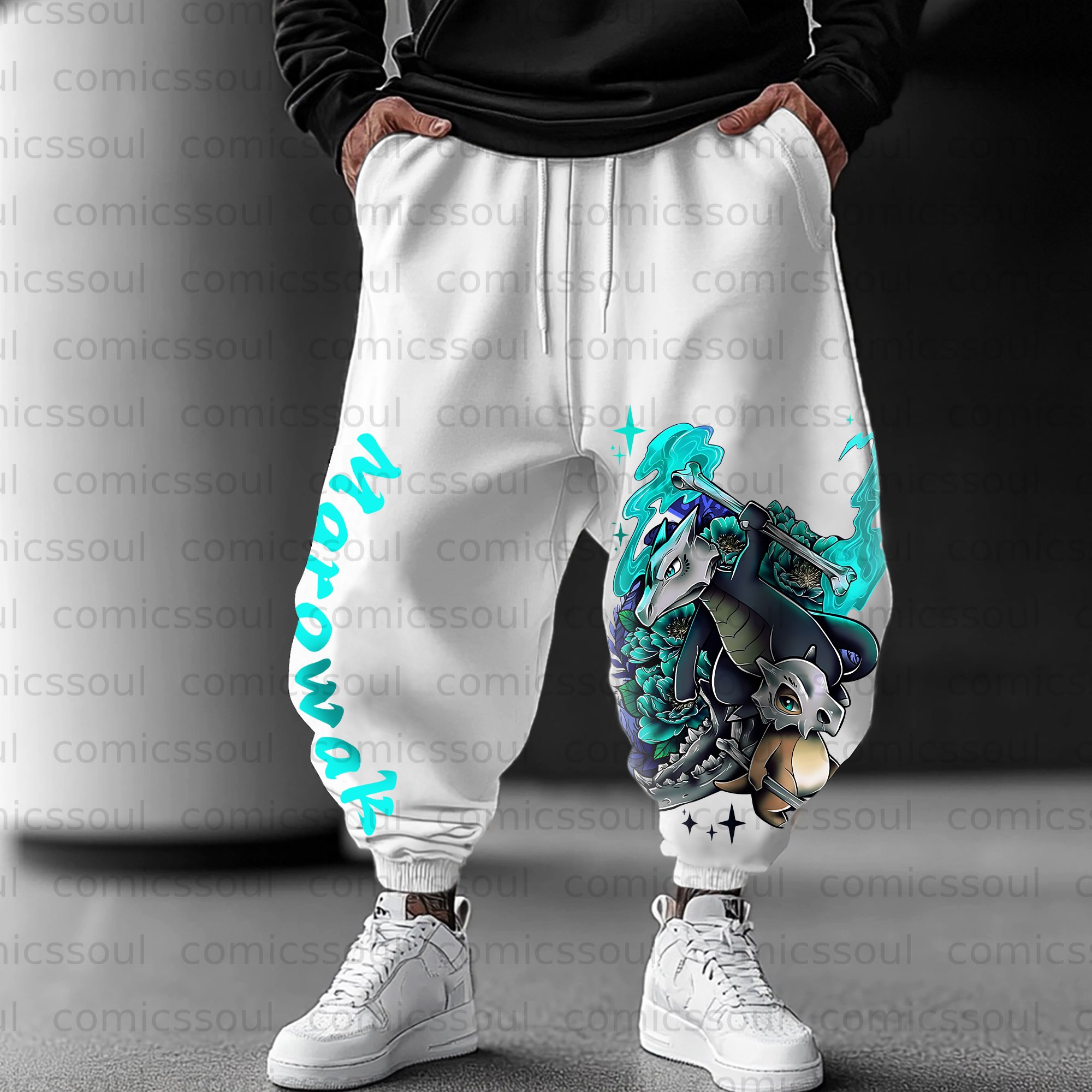 Unisex Anime Inspired Vintage Pants