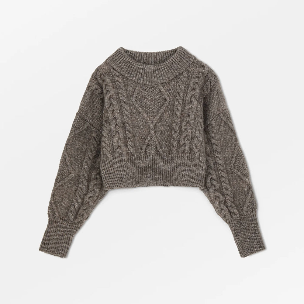 Skall Studio - Maille Fisherman - Marron