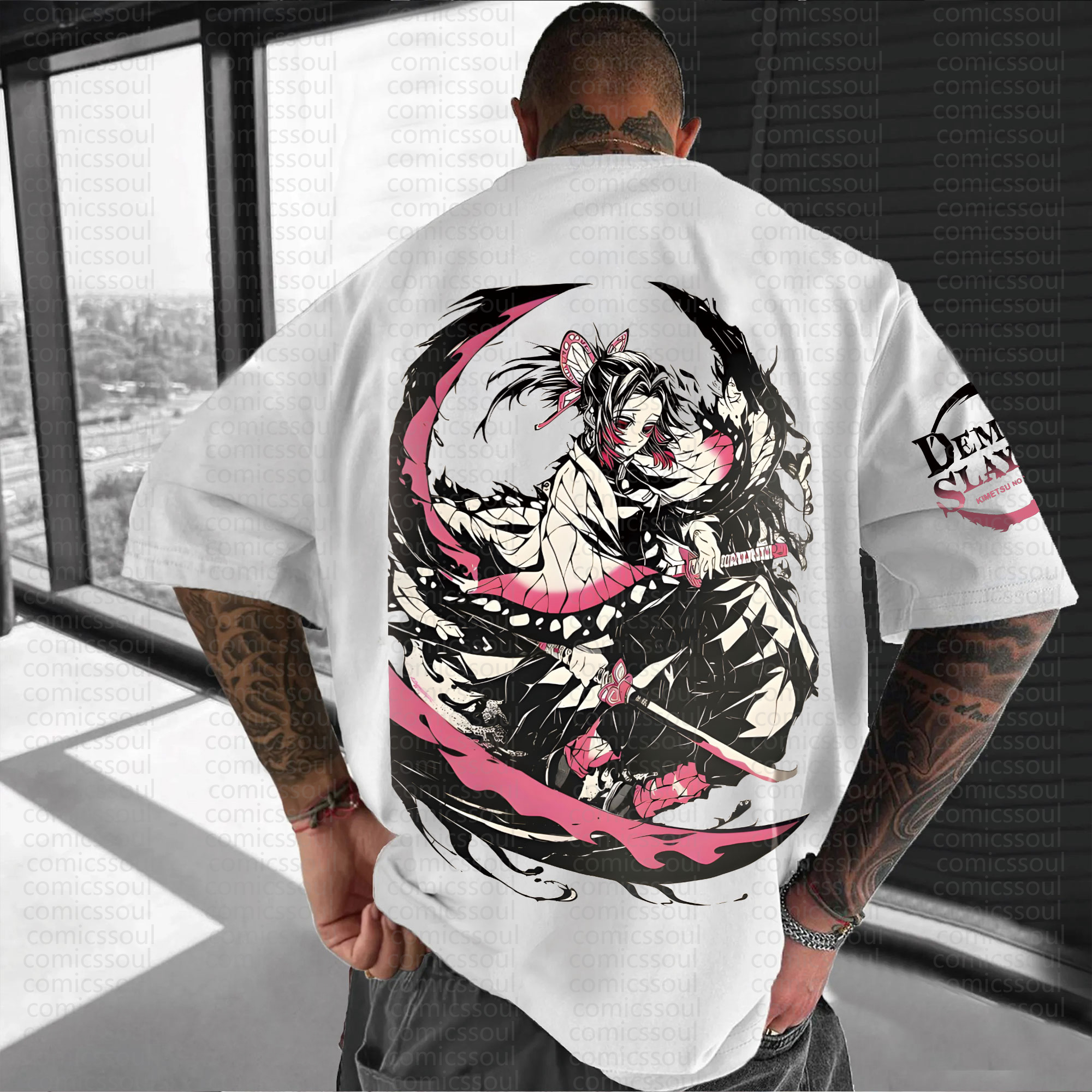 Unisex Anime Inspired Vintage T-Shirt | Comicssoul