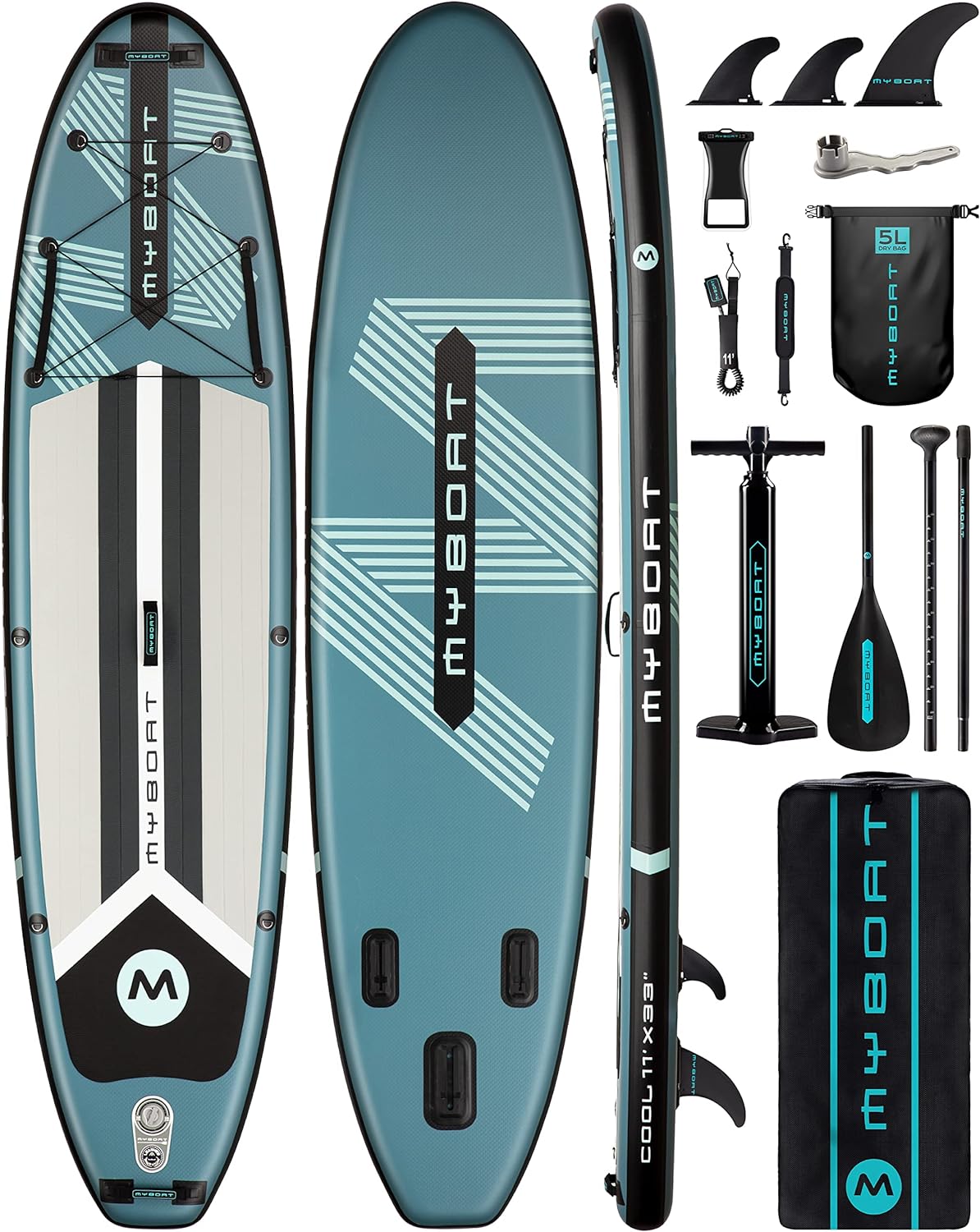 WAYFAIR 11'6"34"6 Extra Wide Inflatable Paddle Board