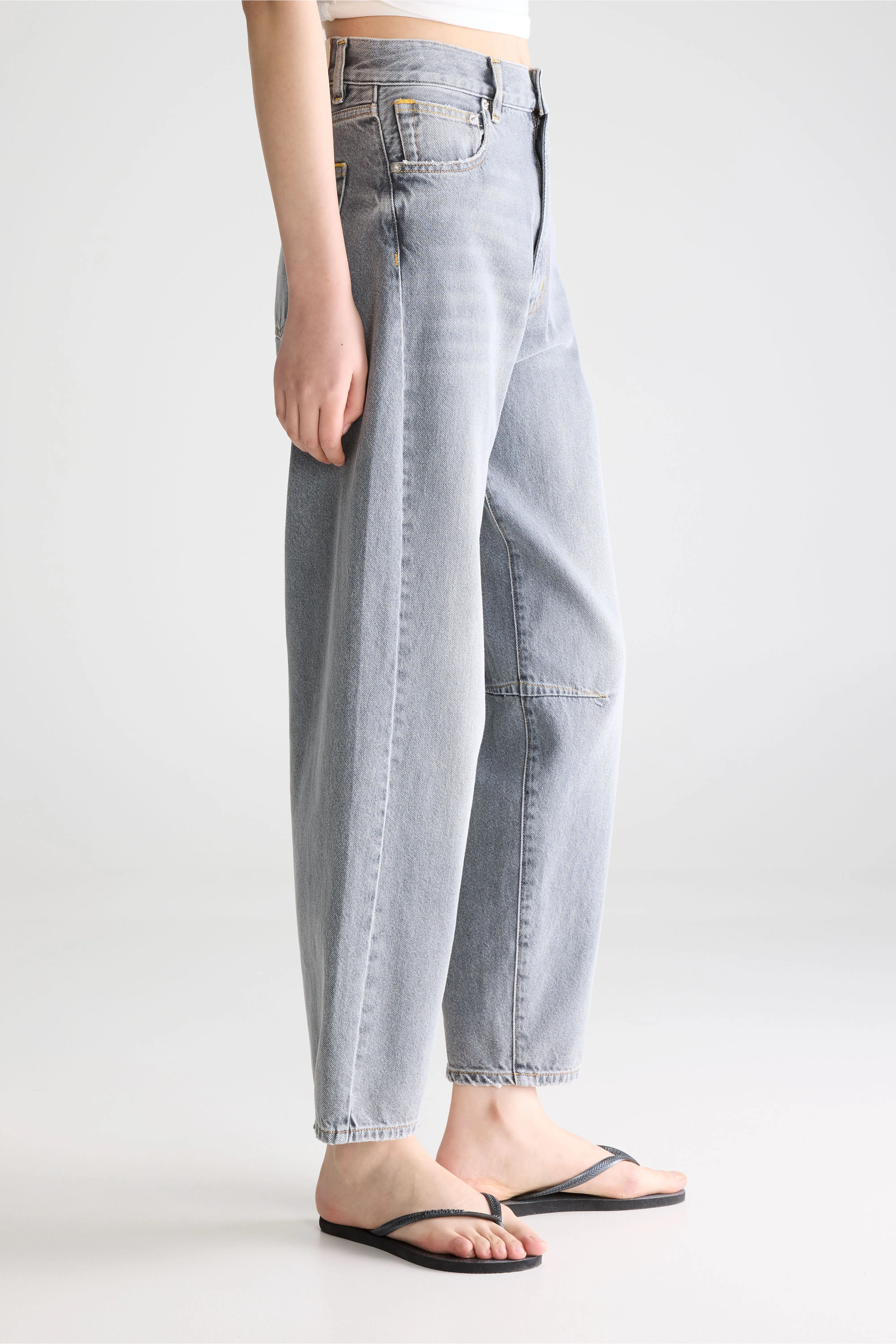 Bellerose Denim N. 82 - balloon jeans (261 / W / GREY BLEACH)