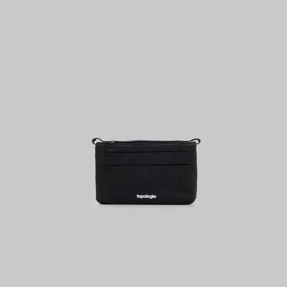Topologie - Sacoche de Téléphone 90 - Noir Tech Sateen