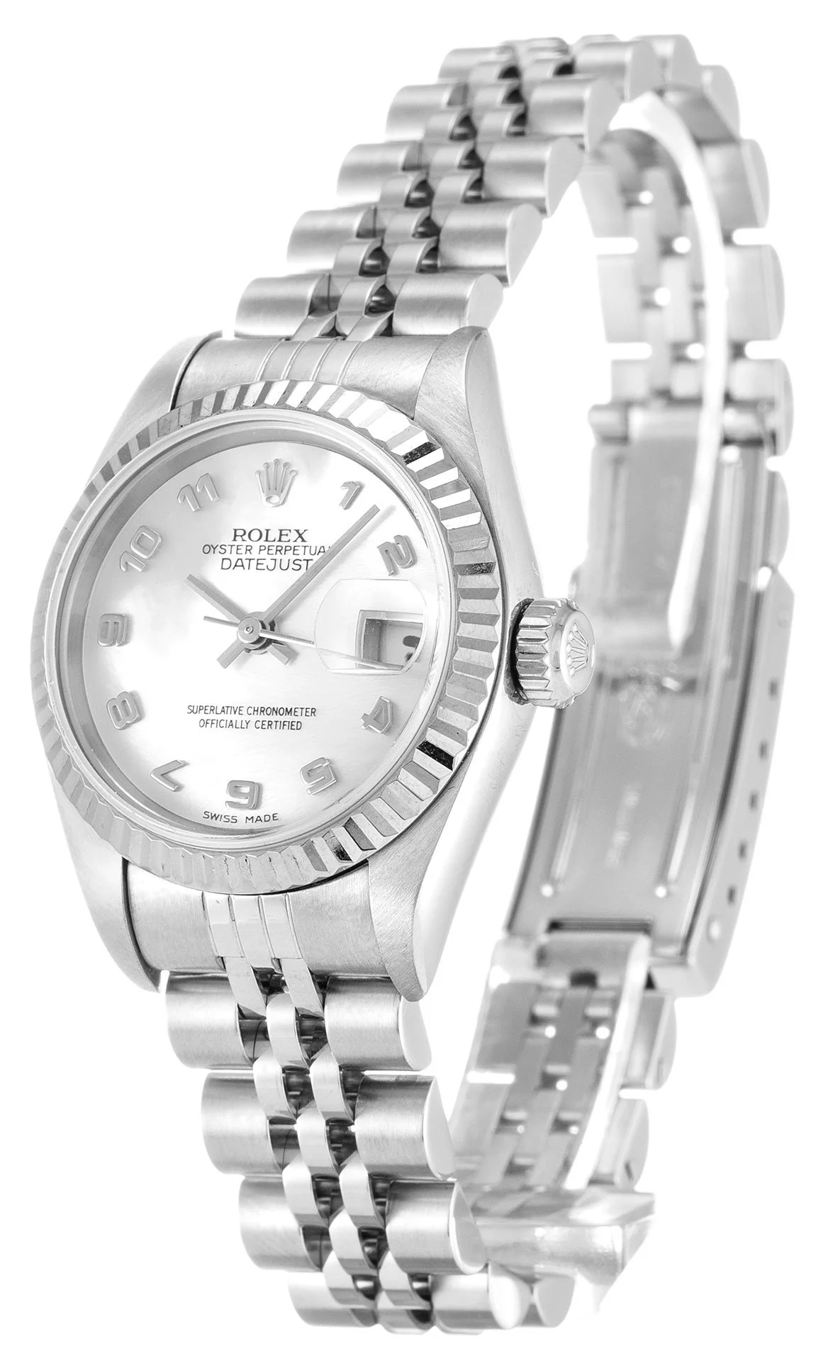 Rolex Lady-Datejust 26mm Mother of Pearl   White Dial 79174
