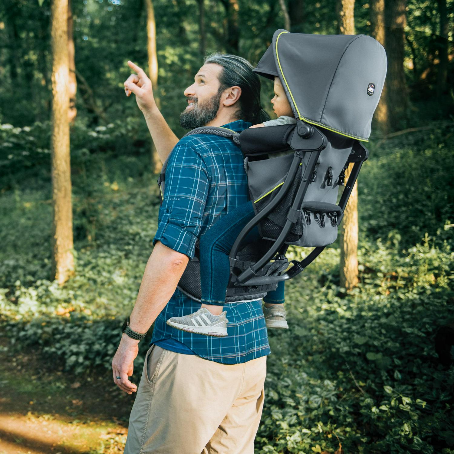 Chicco SmartSupport Backpack Carrier - Solar (Grey). New - Image 3