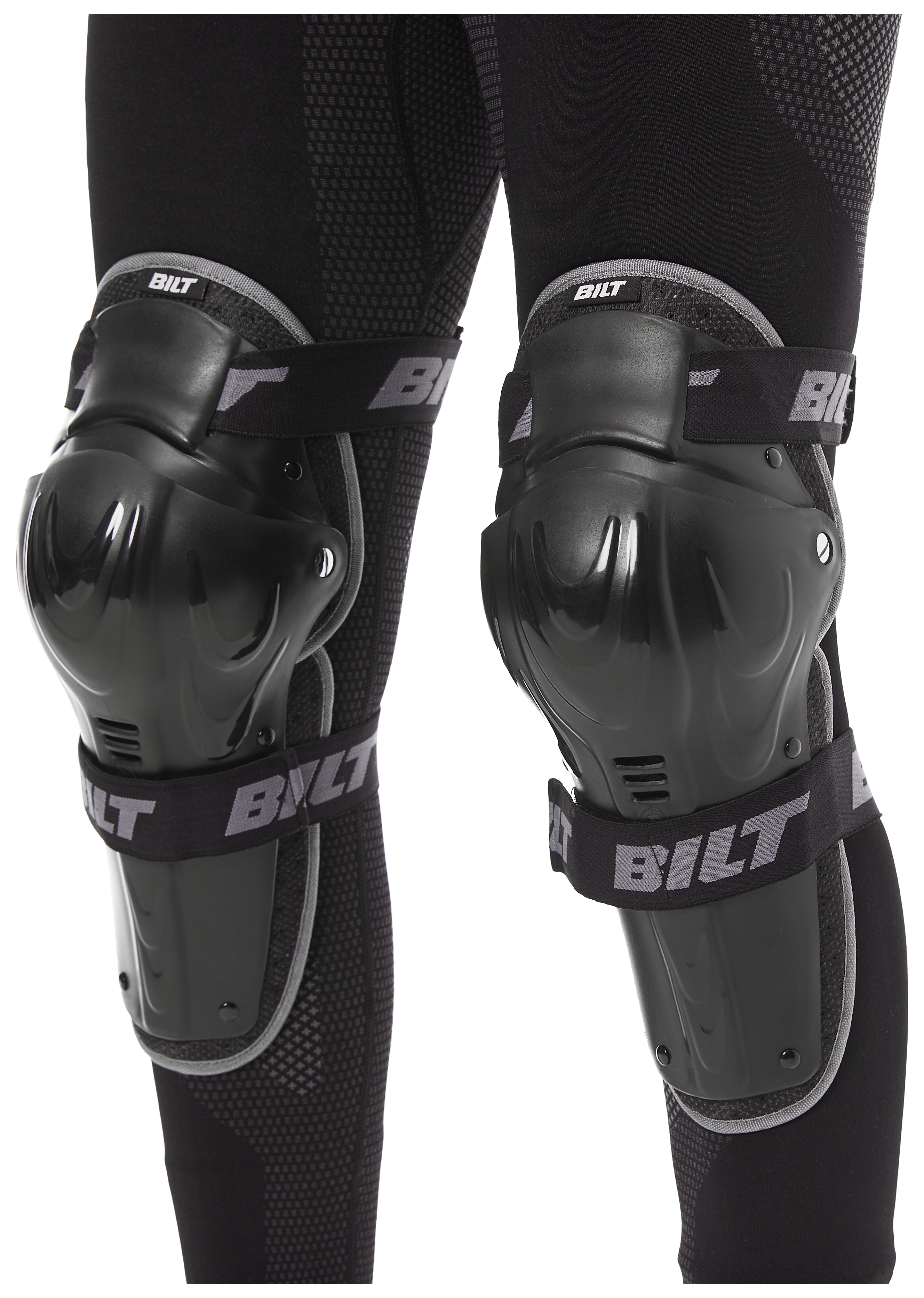 SportsBikeShop BILT Youth Defender Pro Knee Guards
