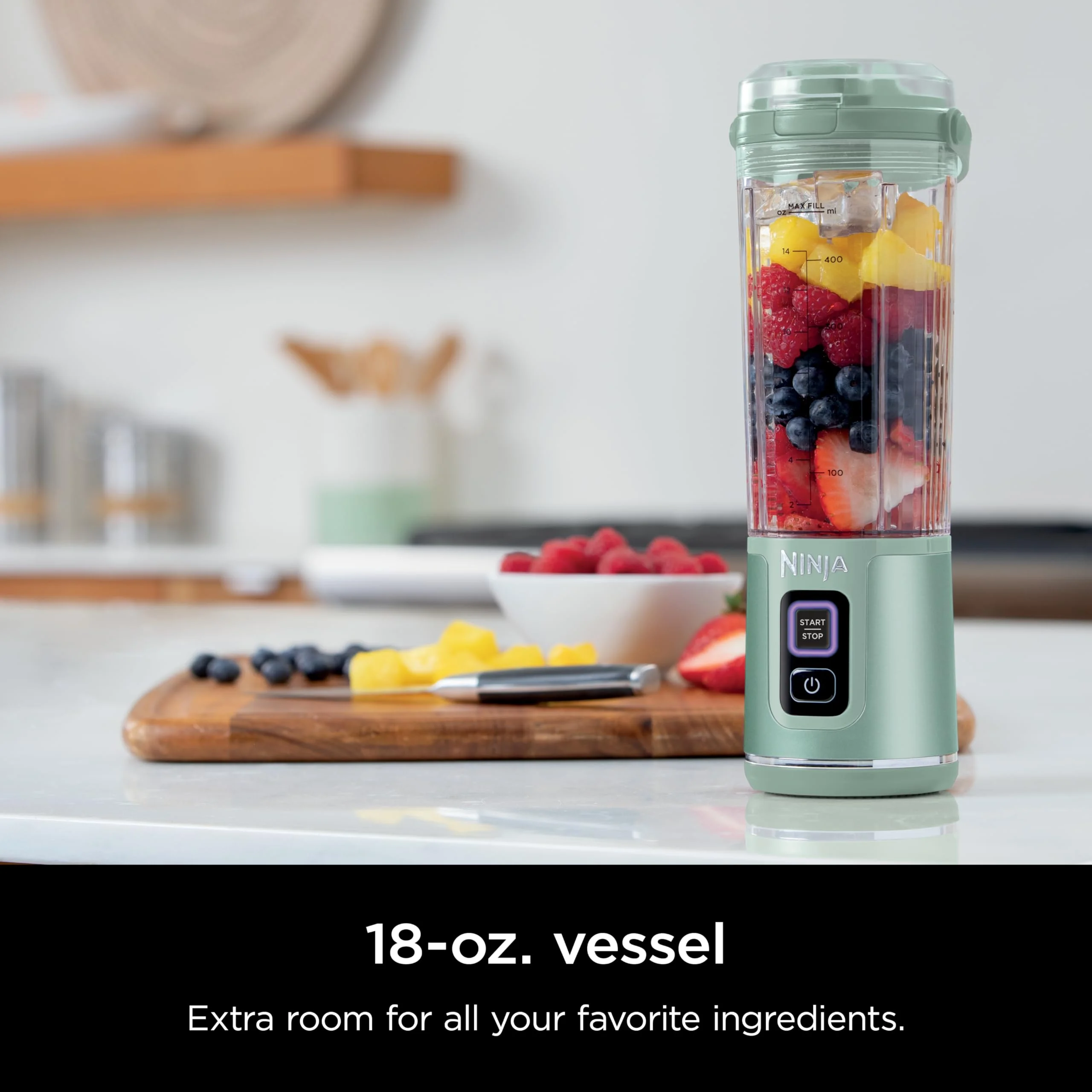 Ninja Blast Portable Blender, Cordless, 18oz. Vessel, Personal Blender for Shakes & Smoothies, BPA Free, Leakproof Lid & Sip Spout, USB-C Rechargeable, Dishwasher Safe Parts, Metallic Purple, - Image 124