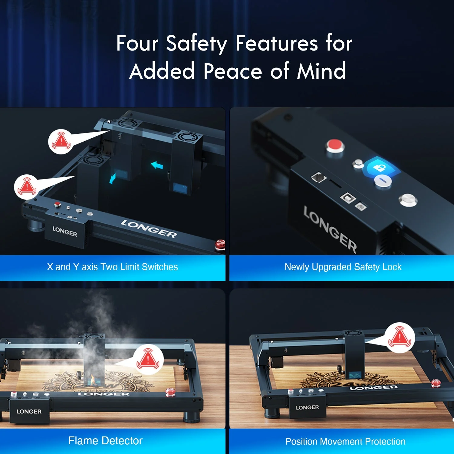 Longer B1 20W Laser Engraving Machine