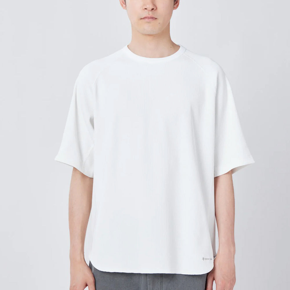 Snow Peak - T-Shirt Dry Waffle - Off White