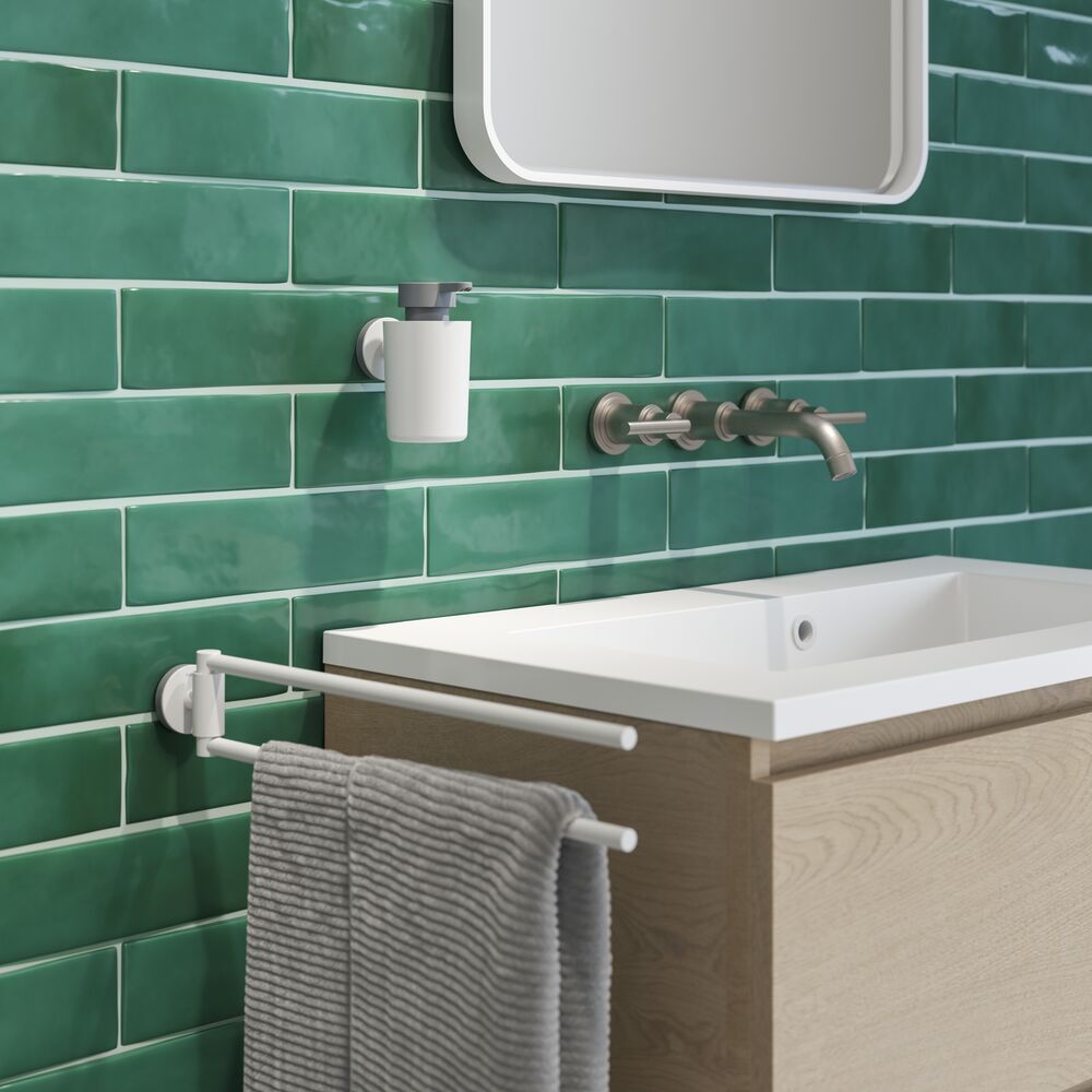 Tiger Urban Handdoekrek 2-armig - Wit