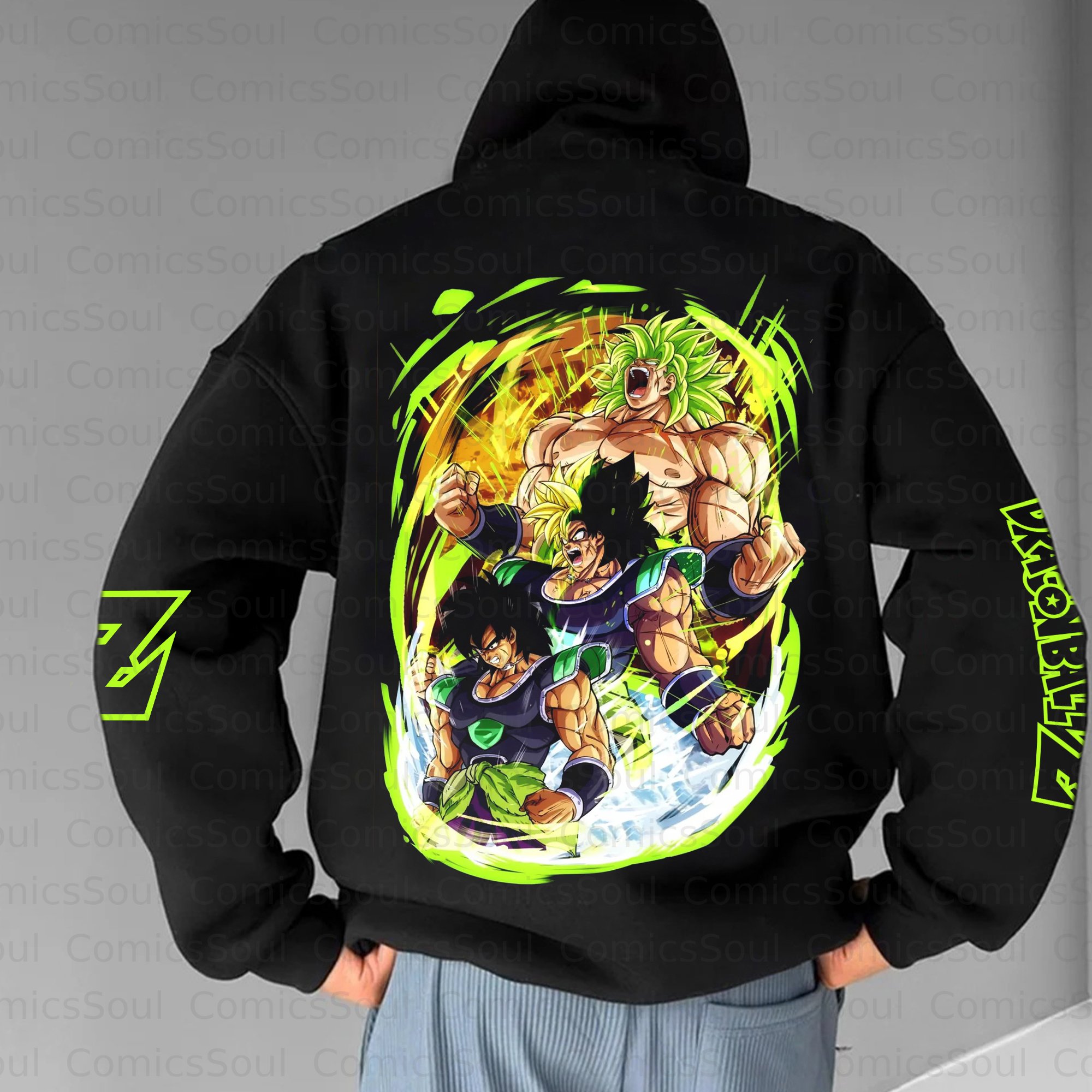 Unisex Anime Graphic Streetwear Vintage Hoodie
