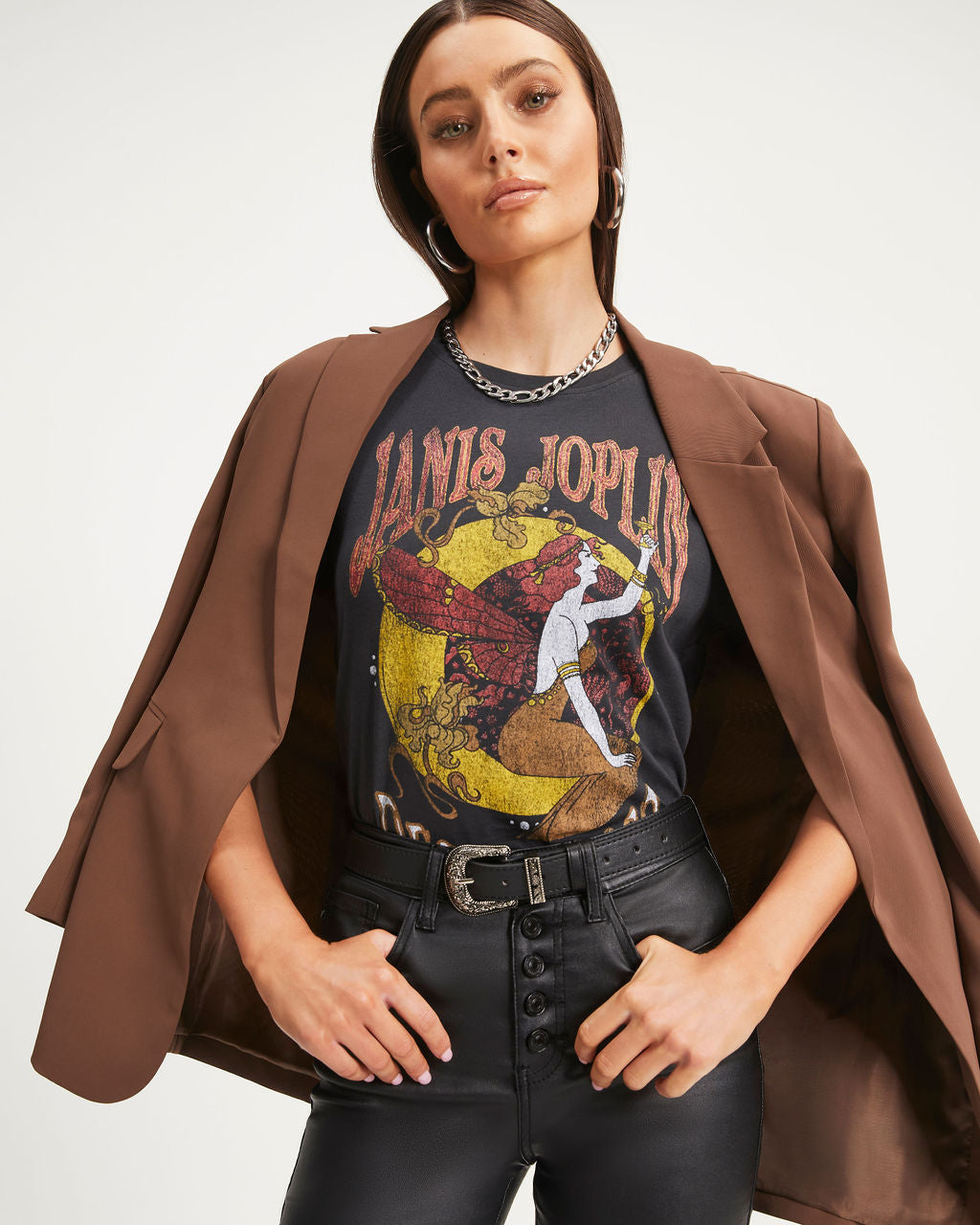 Jessie Western Belt - Black - Se7enfashion