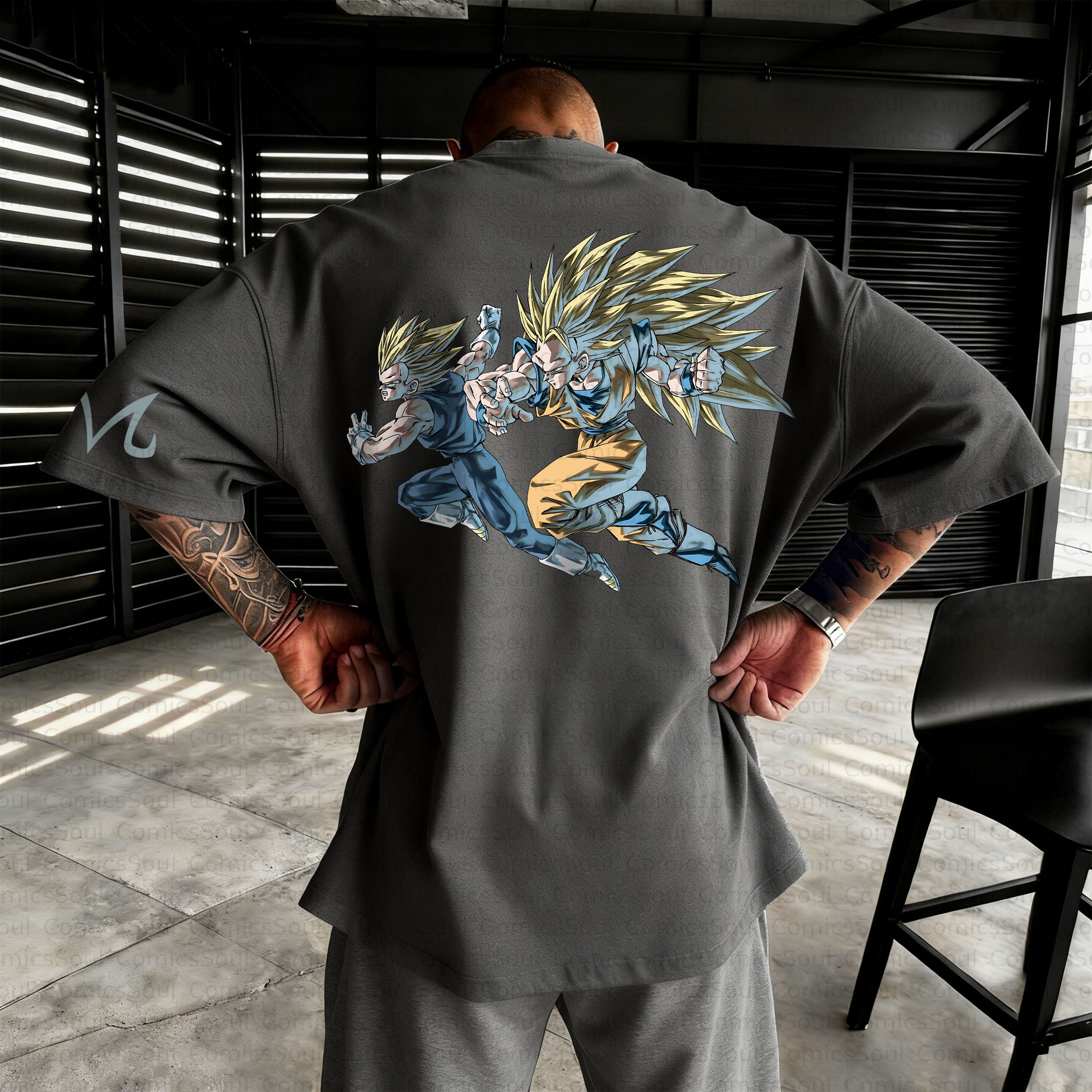 Unisex Anime Inspired Vintage T-Shirt