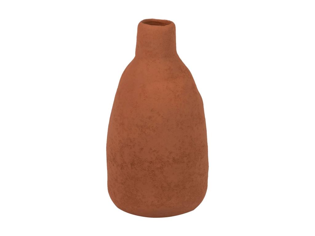 Florero Ceramica Terracota 20x20x38 Cm