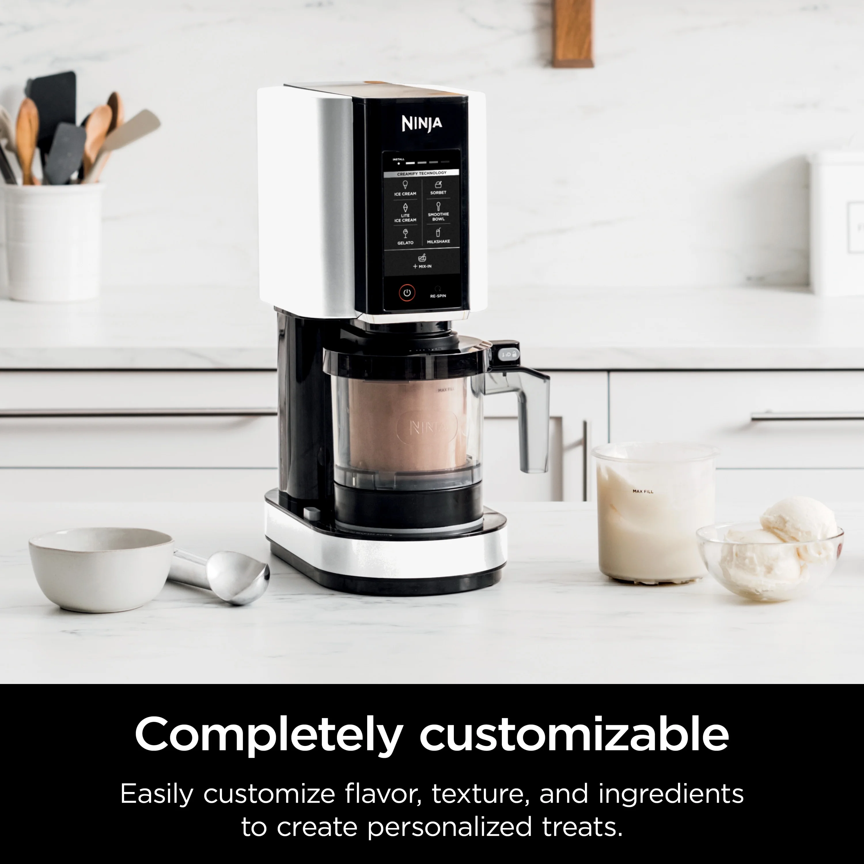 Ninja?? CREAMi??, Ice Cream Maker and Frozen Treat Maker with 7 One-Touch Programs, NC300WMWH - Image 6