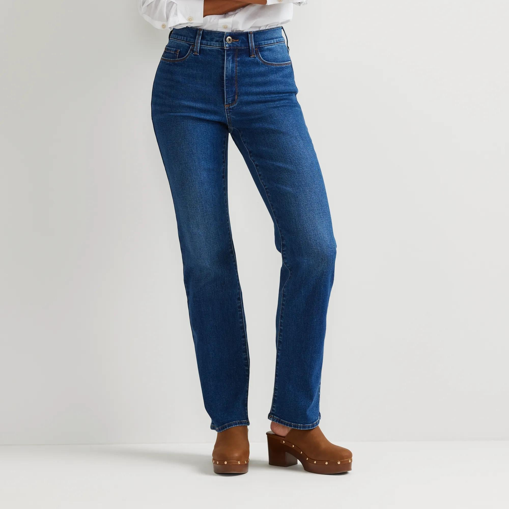 Women's Venture Stretch High-Rise Bootcut Jeans - Eddie Bauer Outlet
