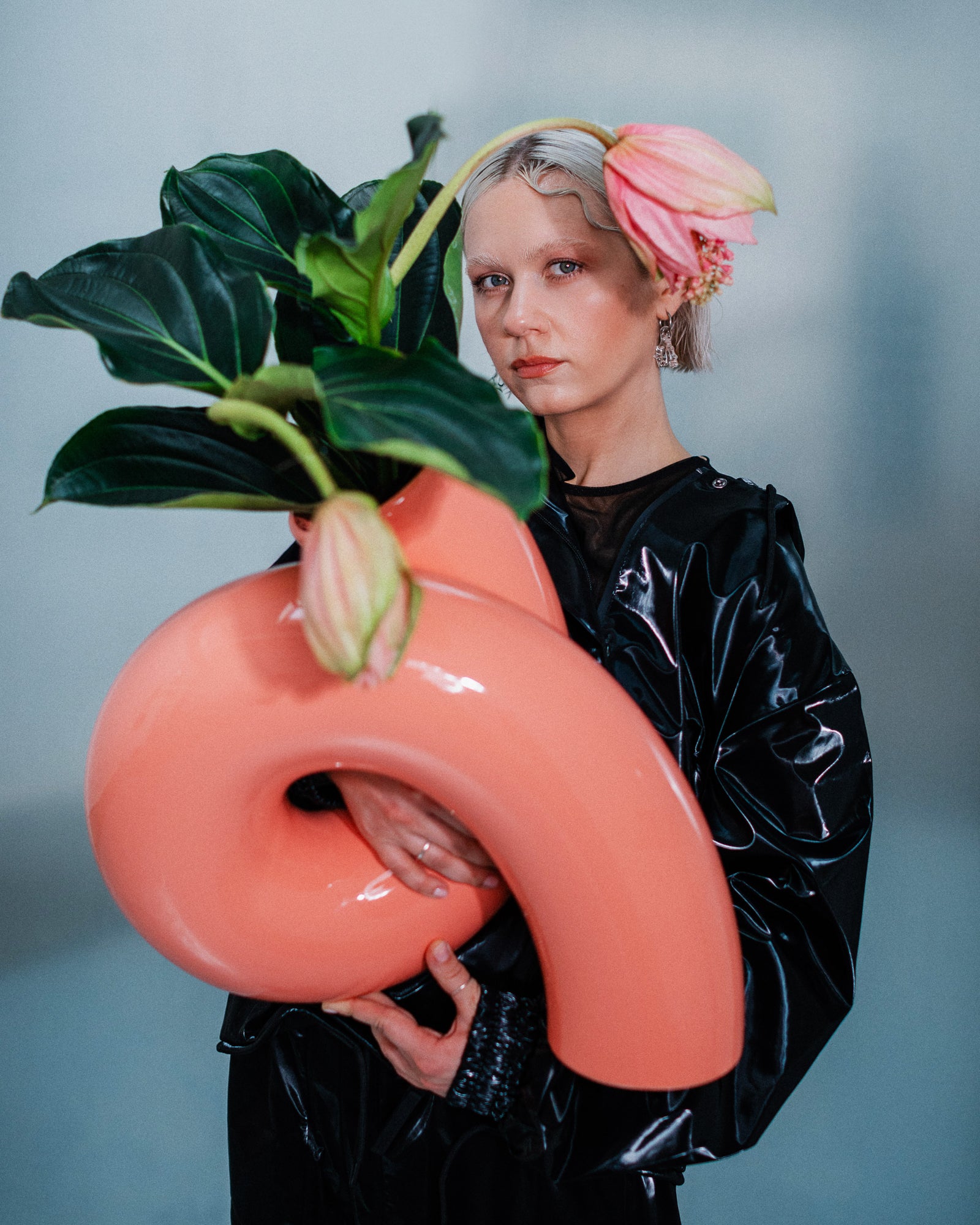 MaM x Ju Schnee Vase XL rosa