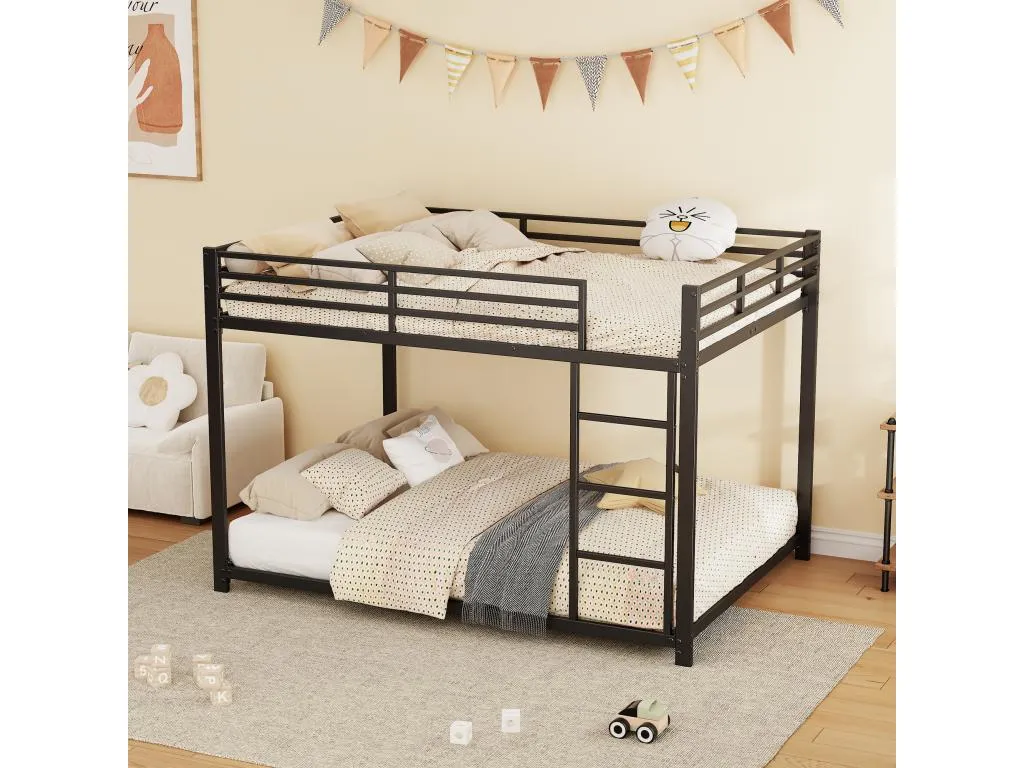 Litera infantil de hierro 140x200cm - Negro 01098GKZB