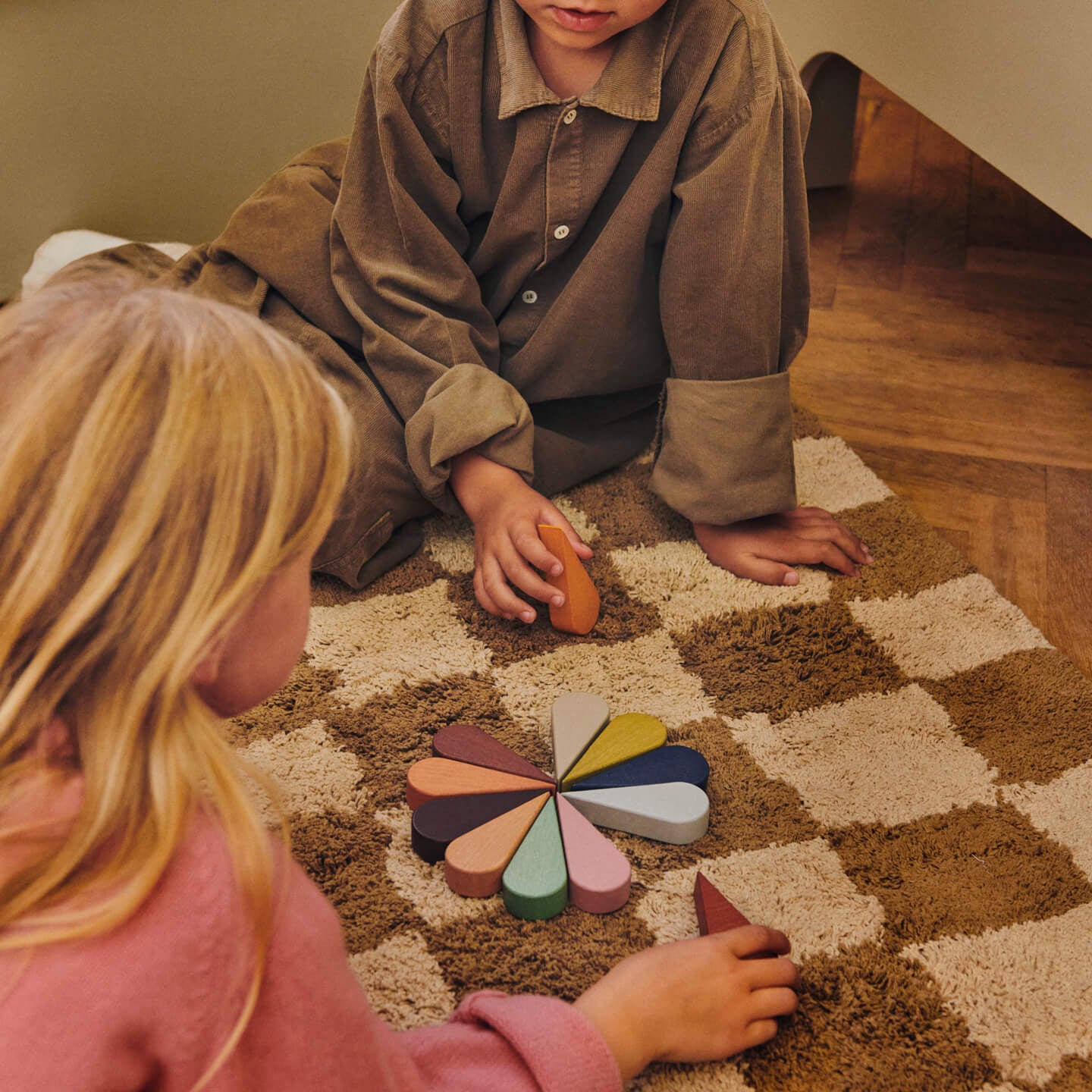 Ferm Living Mara Vloerkleed 80 x 150 cm - Tan / Warm Sand