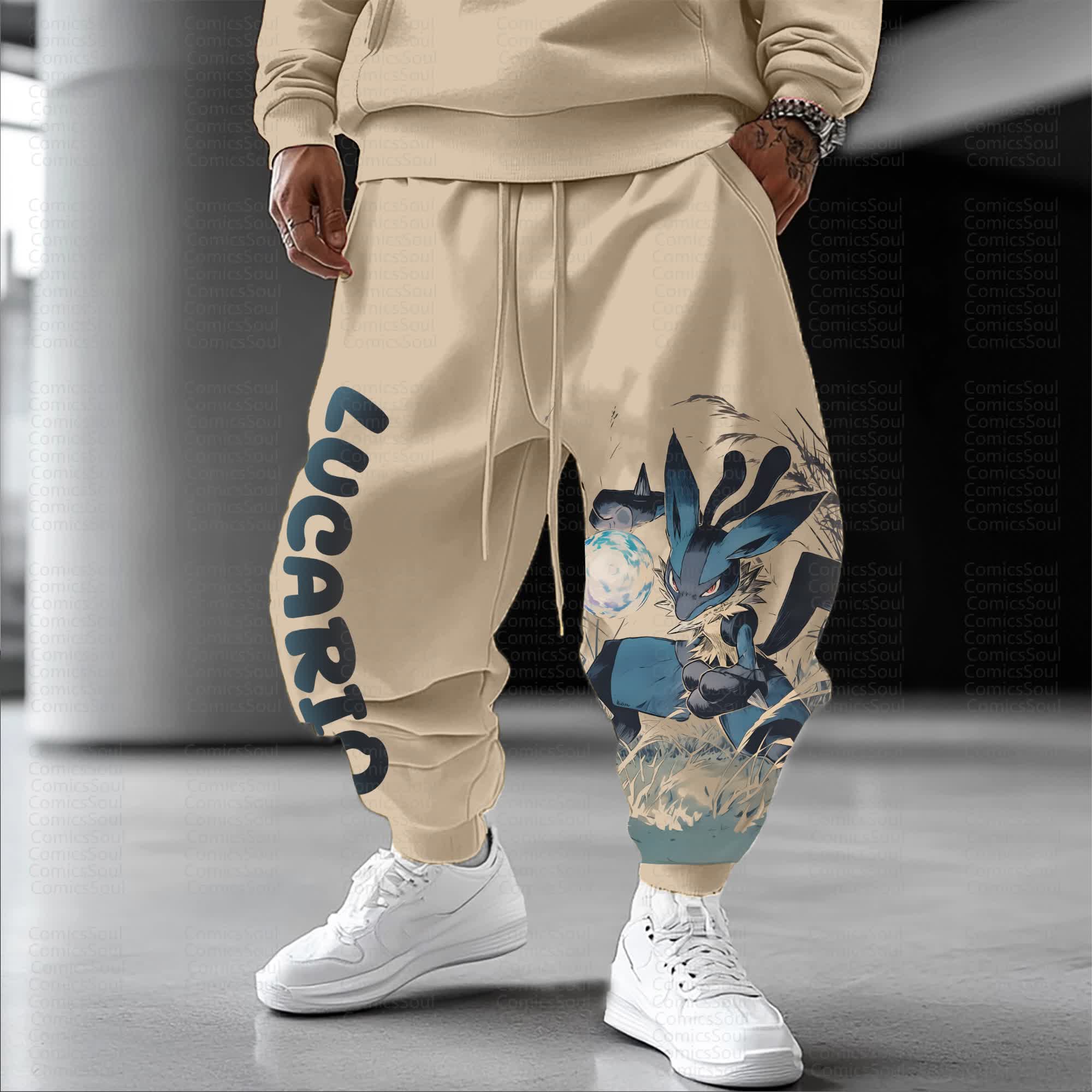Unisex Anime Inspired Vintage Pants丨Comicssoul