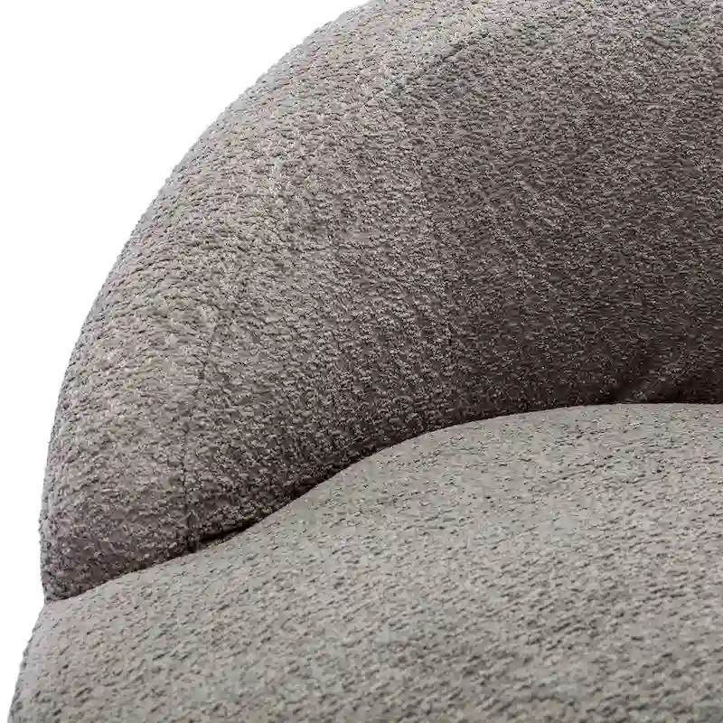360-Degree Swivel Cuddle Barrel Accent Chairs with Plush Upholstery