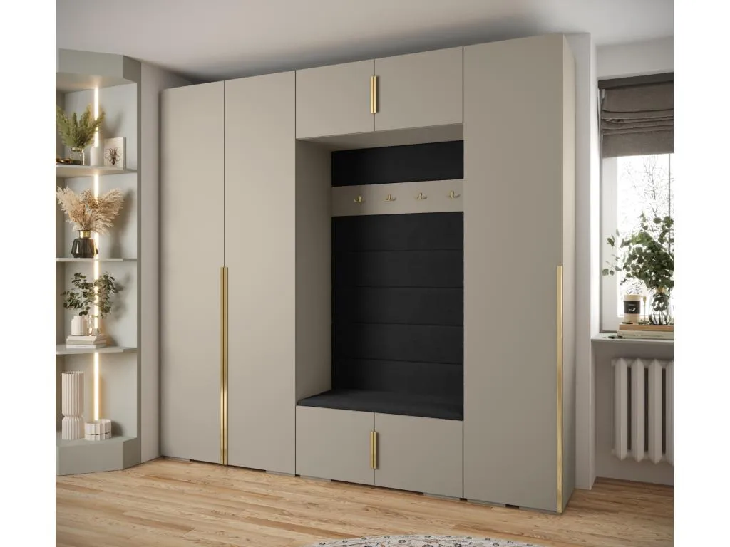 Decounico 1 armario con puertas batientes 236.7/250/47