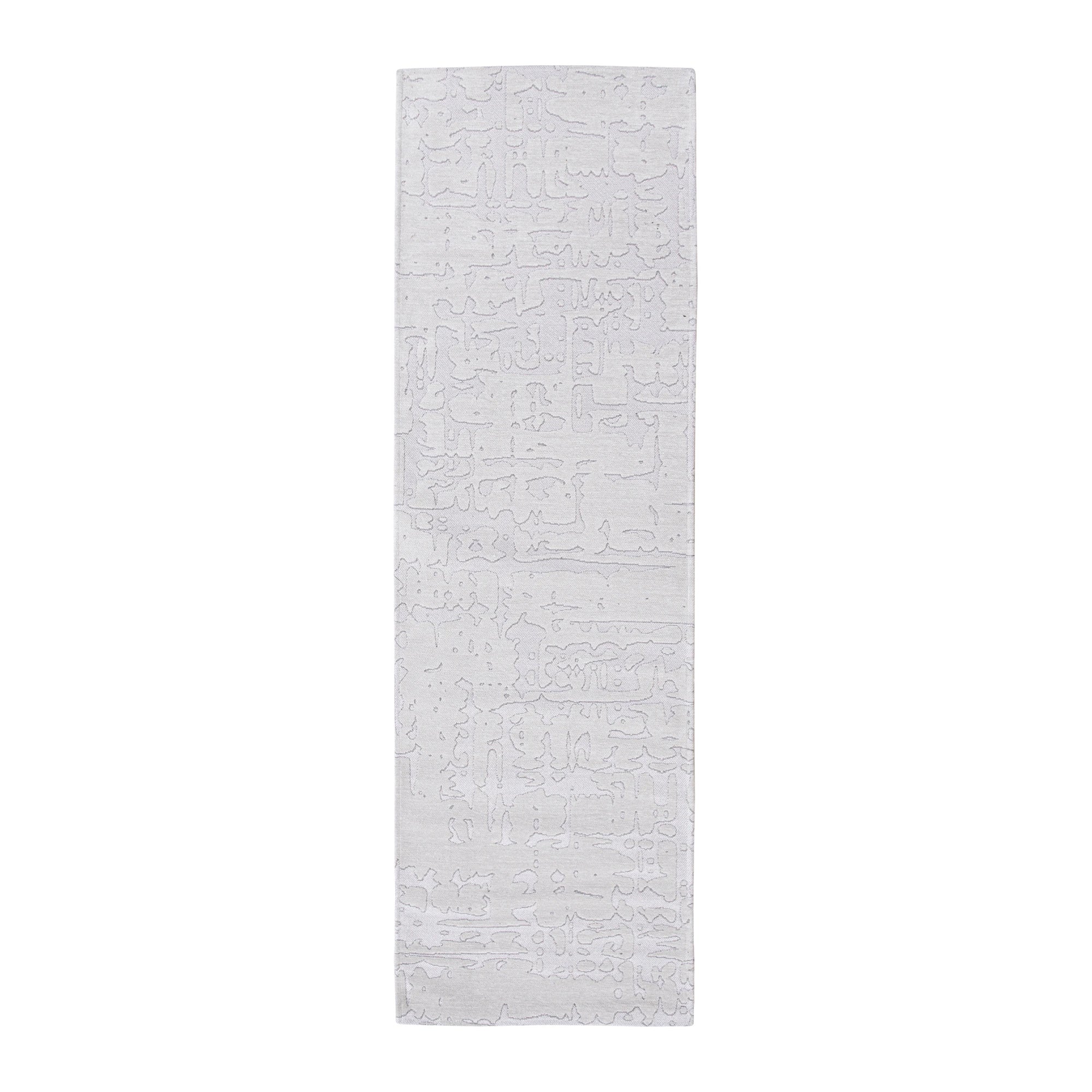 Louis de Poortere Structures Runner 80 x 250 cm - Tsingy Oyster