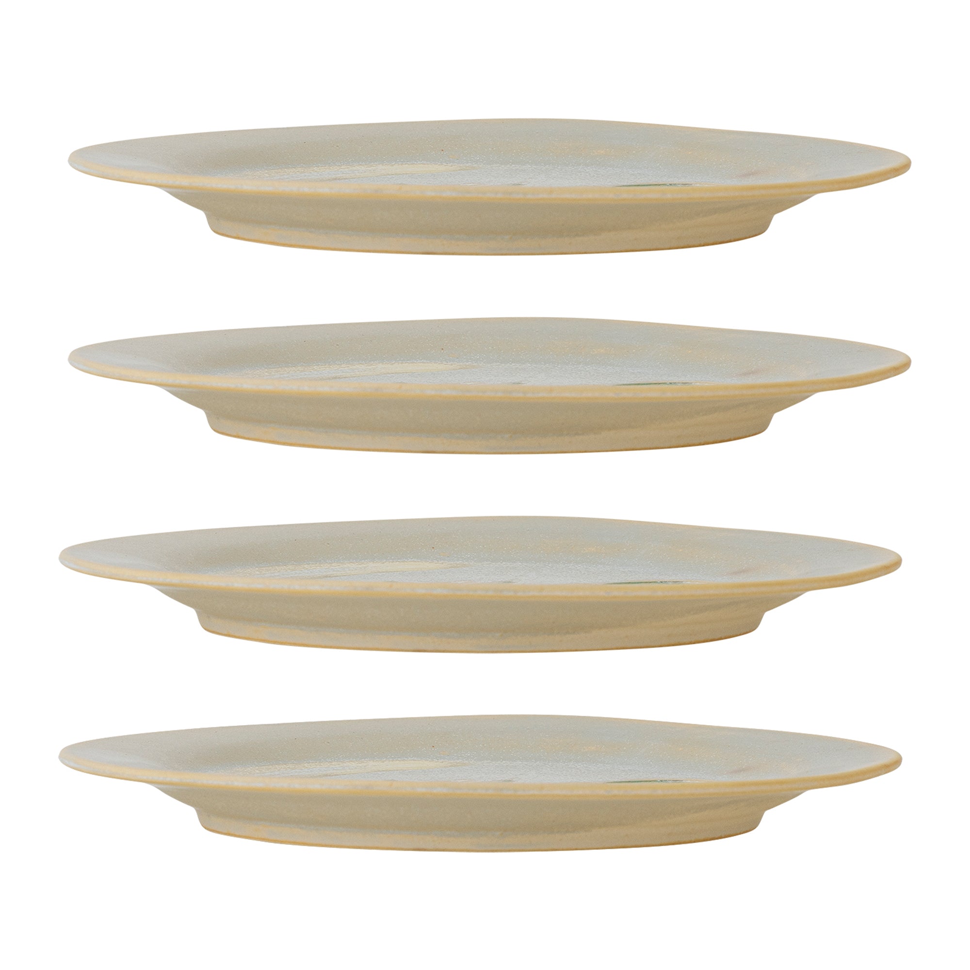 Bloomingville Hadden Ontbijtbord 4 st. - Ø 21 cm - Kreeft