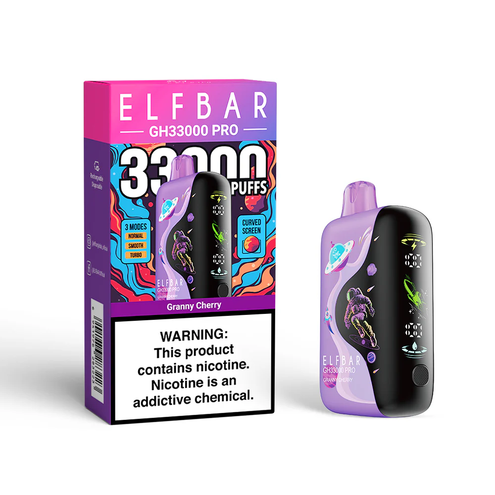 ELFBAR GH33000 PRO újratölthető eldobható e-cigaretta (minden íz)
