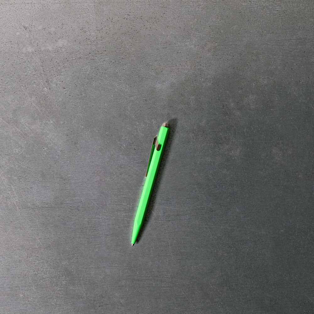 Stylo bille - Vert Fluo - Caran d'Ache