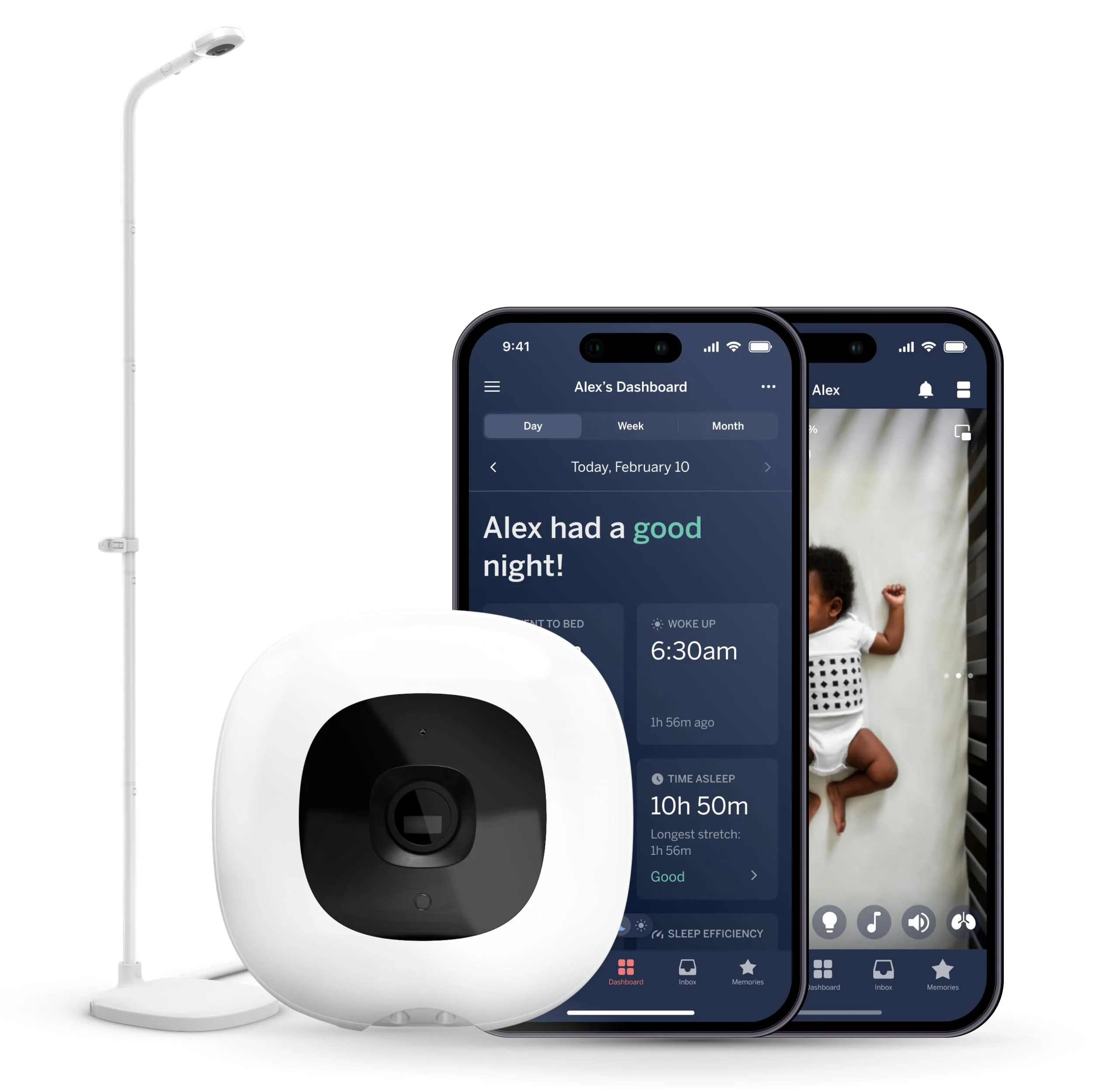 Nanit Pro Smart Baby Monitor Floor Stand