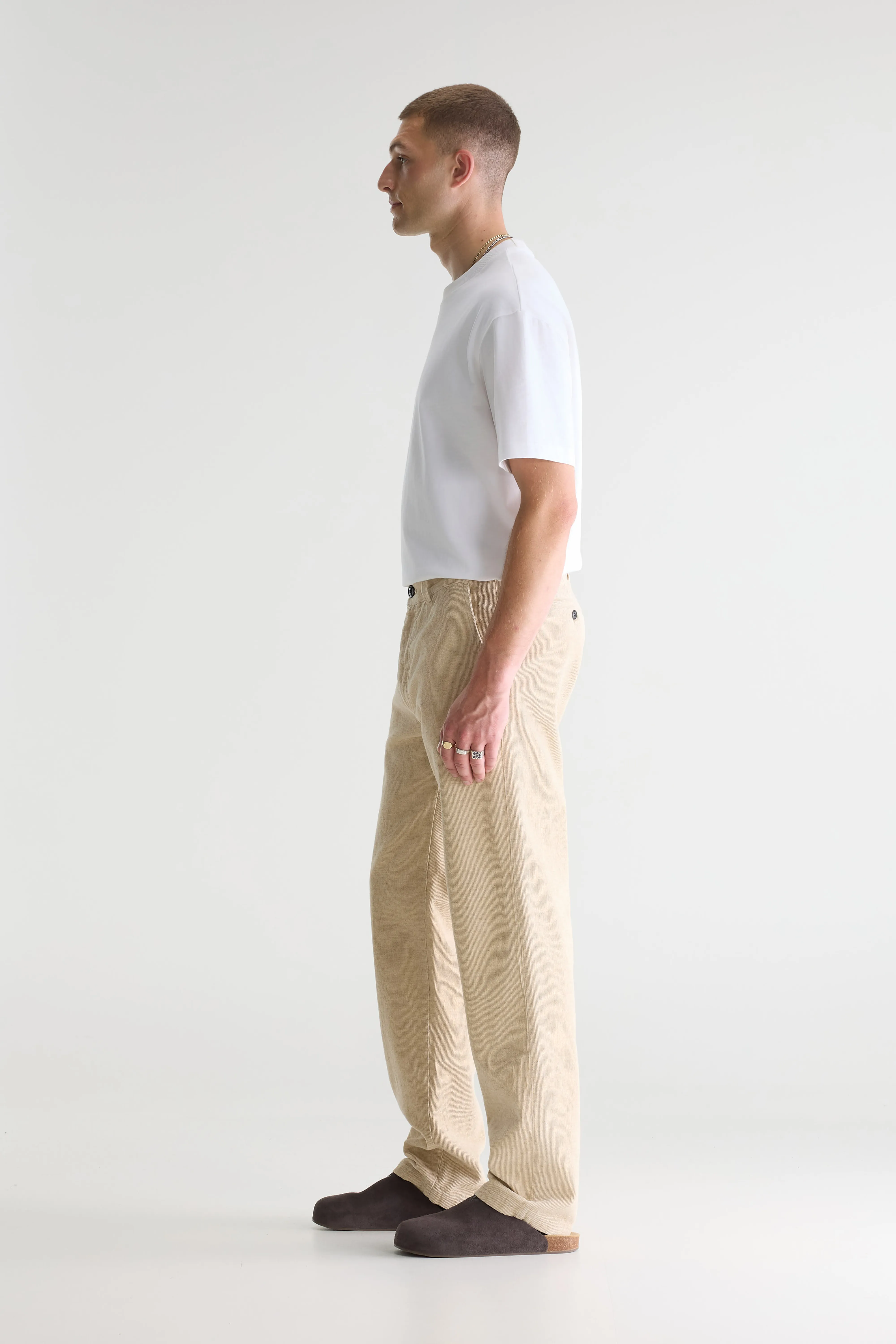 Bellerose Jagger corduroy chino trousers (261 / M / CALCAIRE)