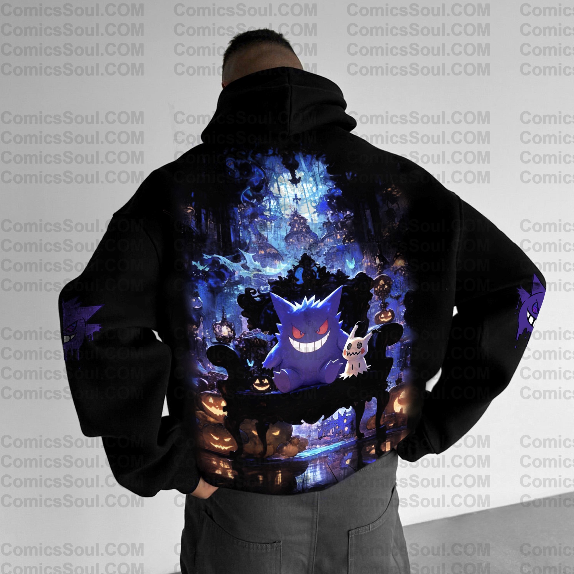 Unisex Anime Graphic Streetwear Vintage Hoodie