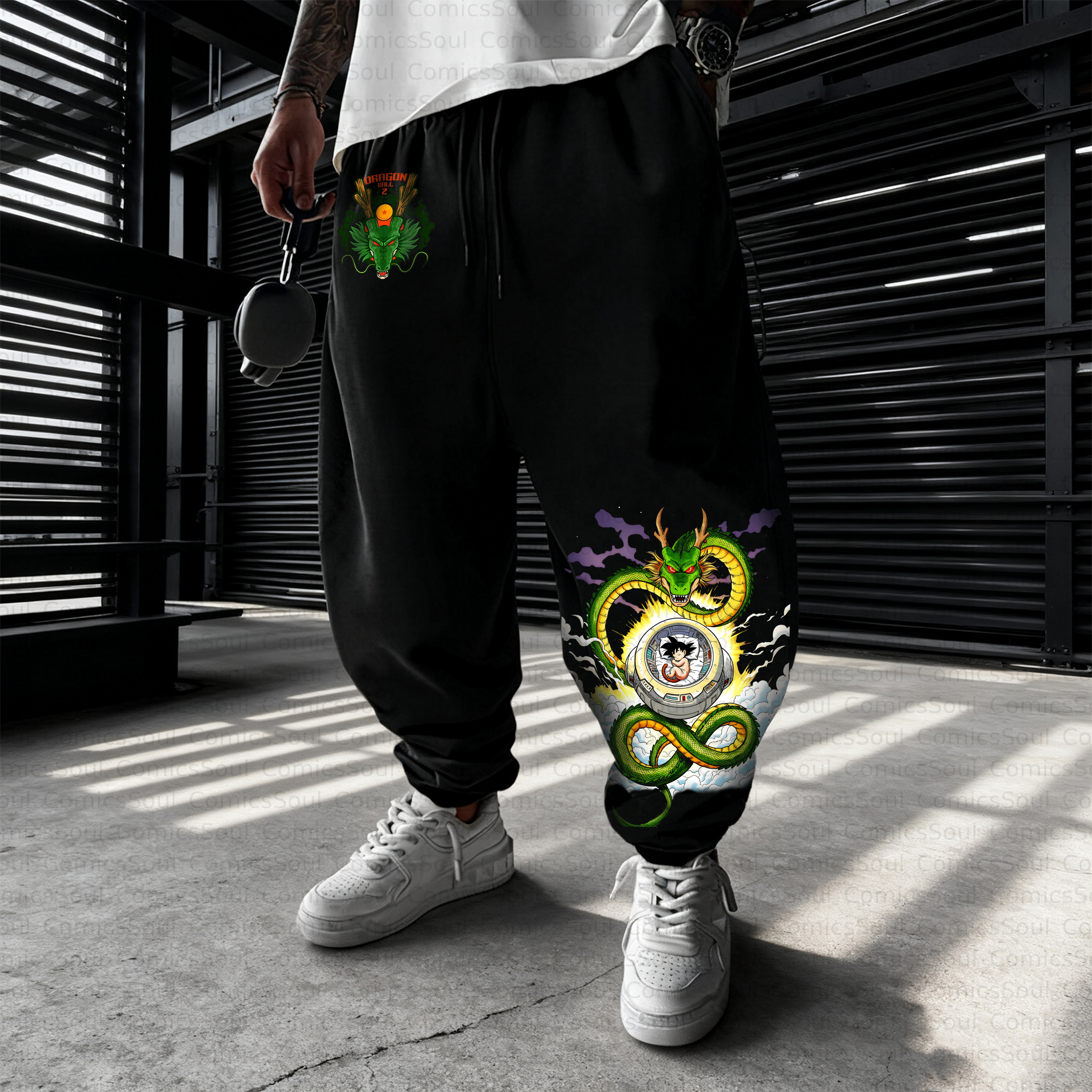 Unisex Casual Anime Streetwear Pant