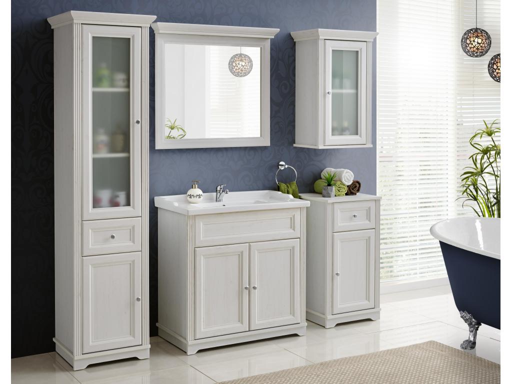 Armario Bajo Lavabos Cozetiq CUW80 2D 80x46x79 Blanco