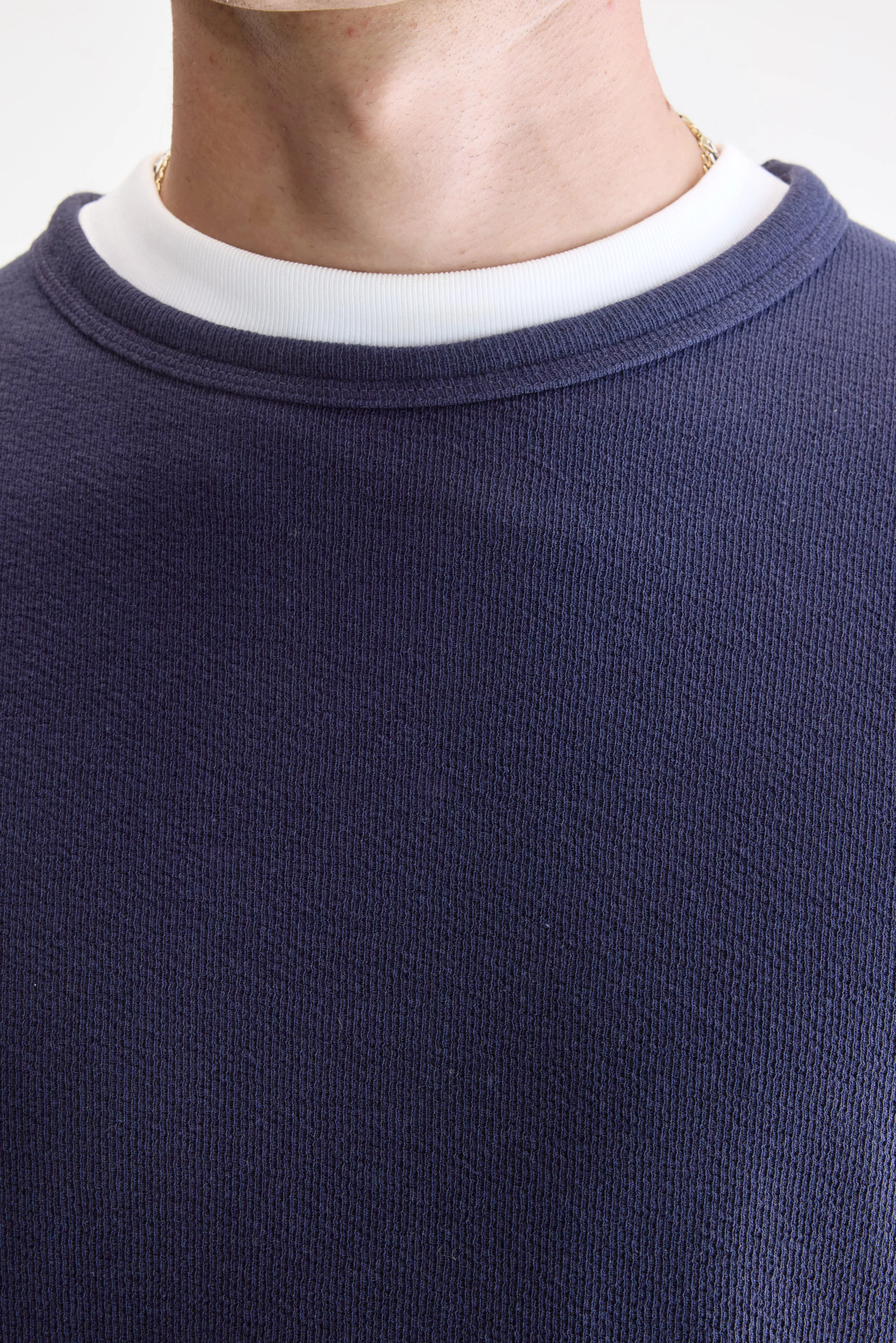 Bellerose Fresh long-sleeve navy t-shirt (242 / M / NAVY)