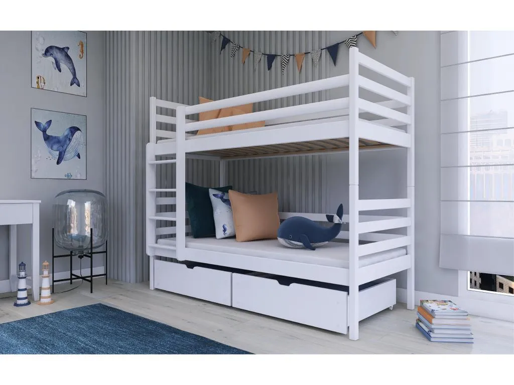 Litera Boverdeco BB014 80x190 cm Blanco
