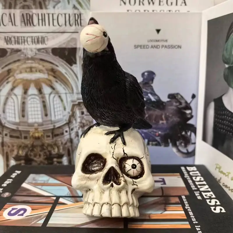OmenEye™ - Raven Skull Decor - Image 2 OmenEye™ - Raven Skull Decor - Image 2