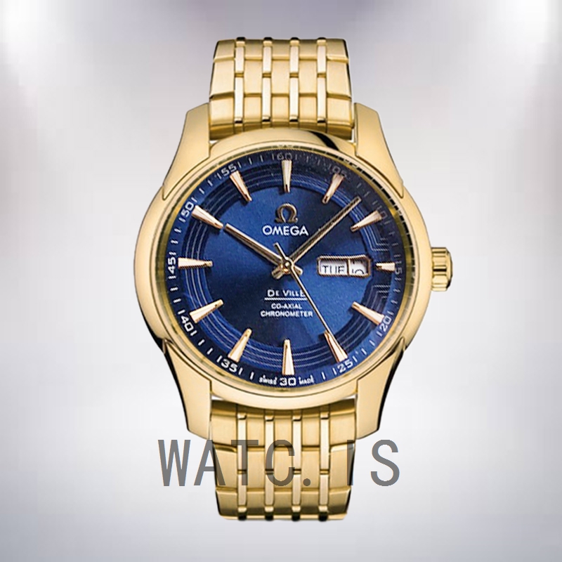 Omega De Ville 41mm Men DevilleBLSB-004 Gold-tone Automatic