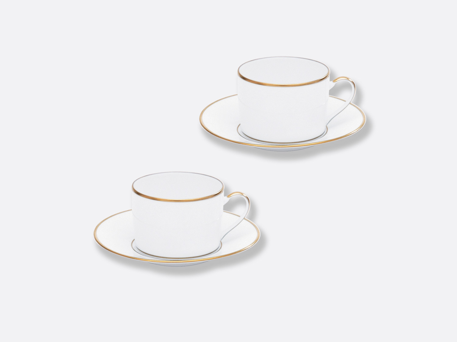 Coffret de tasses & soucoupes thé 15 cl