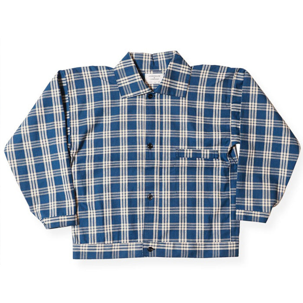 Warehouse & Co - Chemise 1900’s - Bleu & Blanc