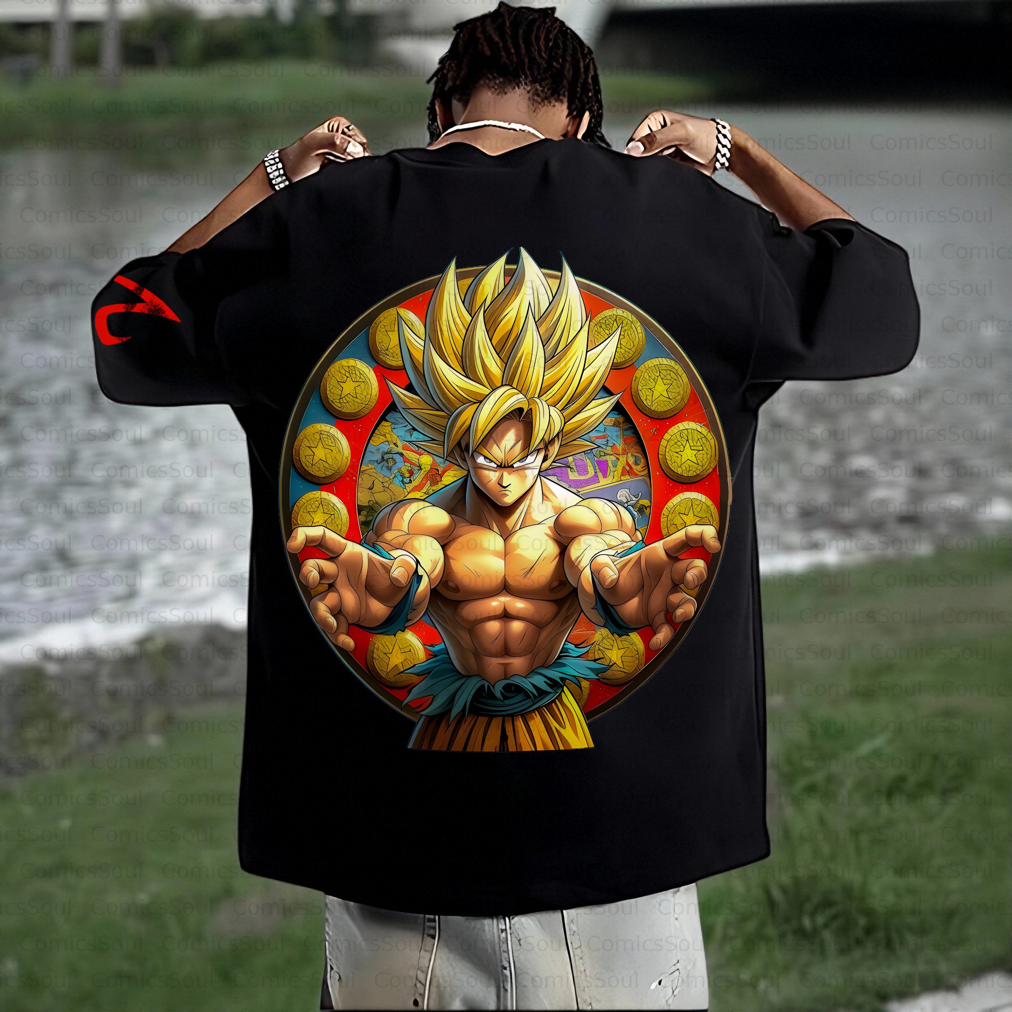 Unisex Anime Inspired Vintage T-Shirt