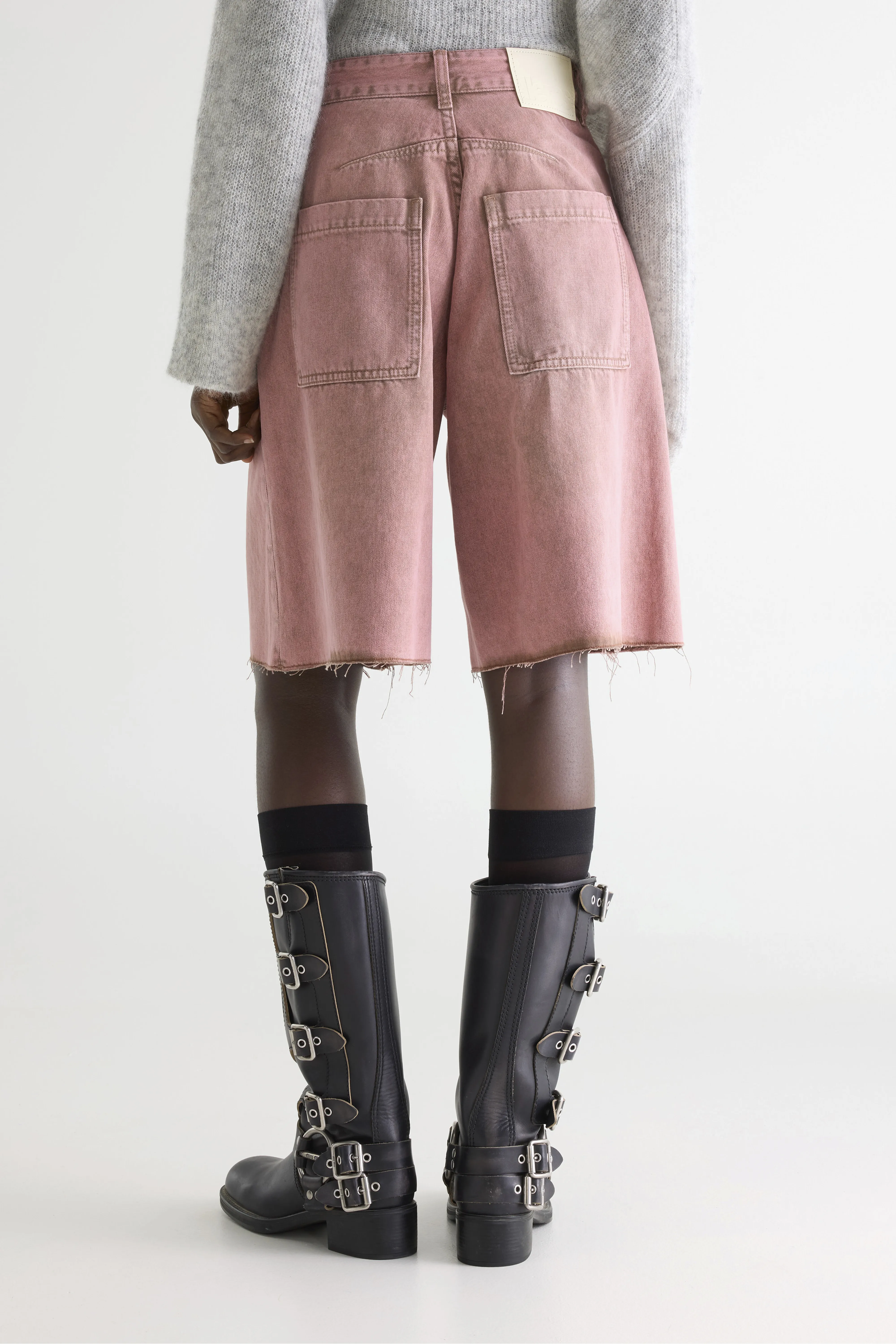 Bellerose Pearly Bermuda shorts (261 / W / DUSTY PINK)
