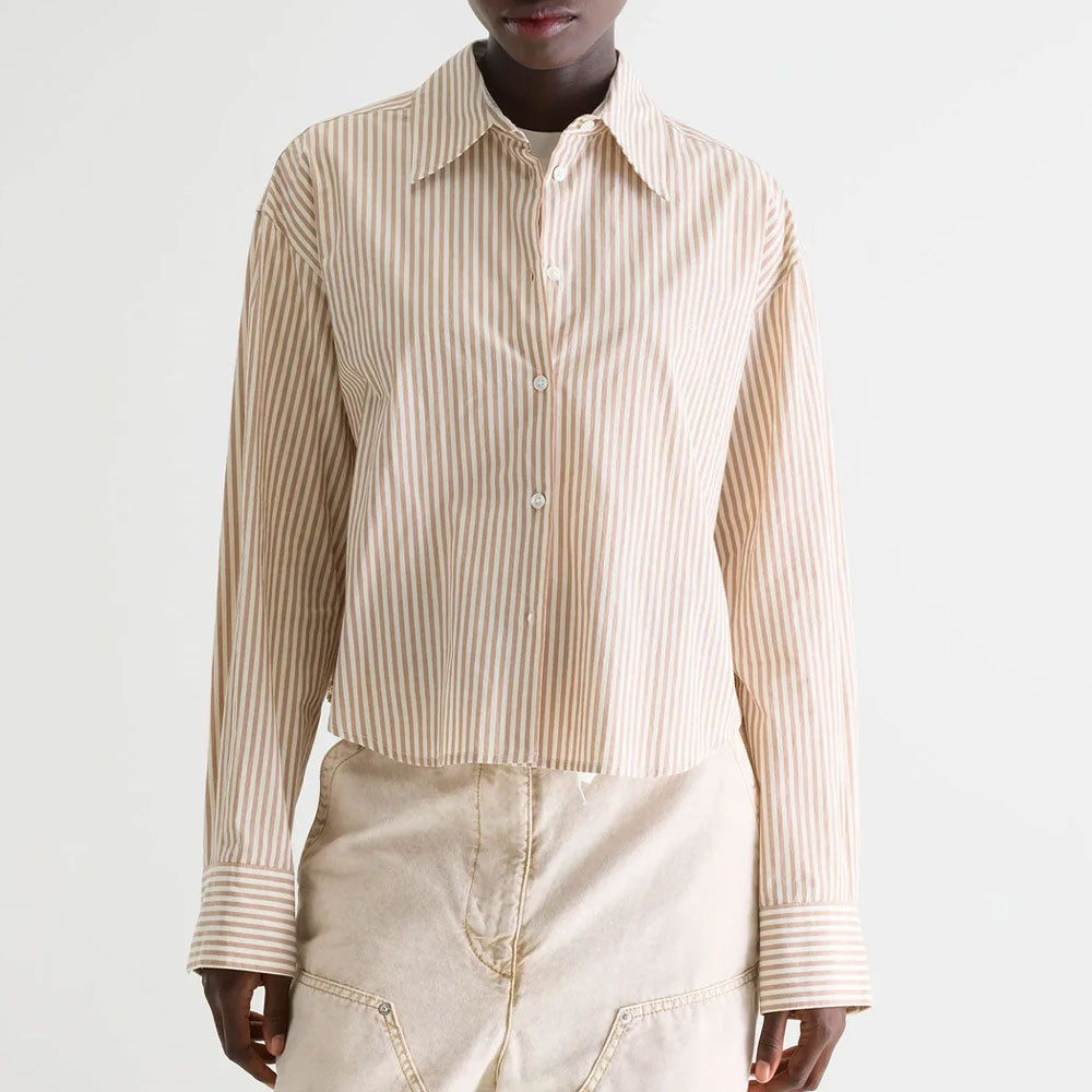 Bellerose - Chemise rayée Johan - Malt