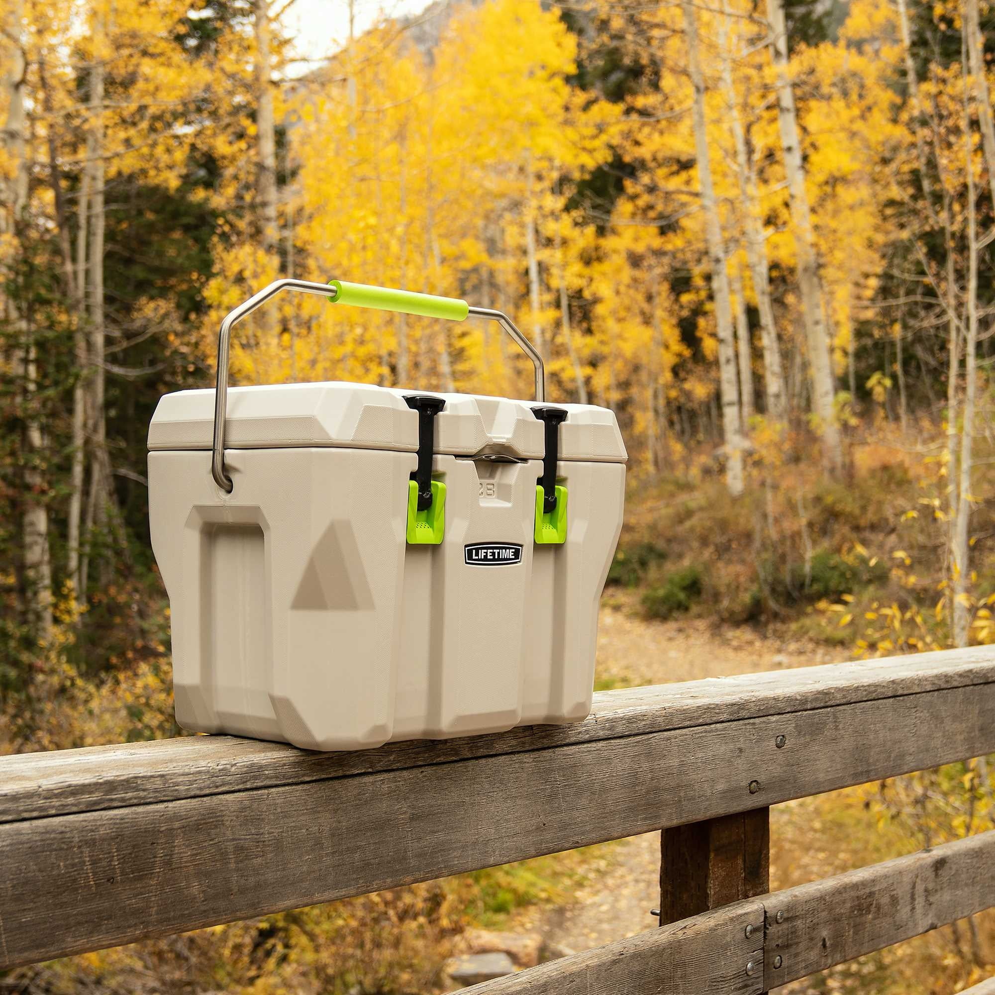 Lifetime Bear-Resistant High Performance Camping Cooler, 28 qt, 20 Can Capacity, Boulder Gray - 91289 - Image 16 Lifetime Bear-Resistant High Performance Camping Cooler, 28 qt, 20 Can Capacity, Boulder Gray - 91289 - Image 16